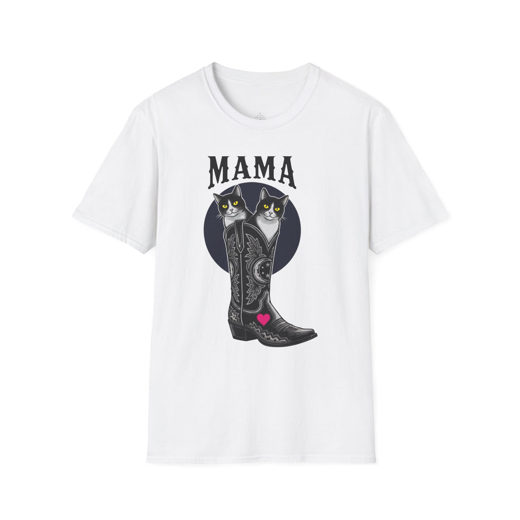 MOM Wild West Whiskers Dark MAMA T-Shirt