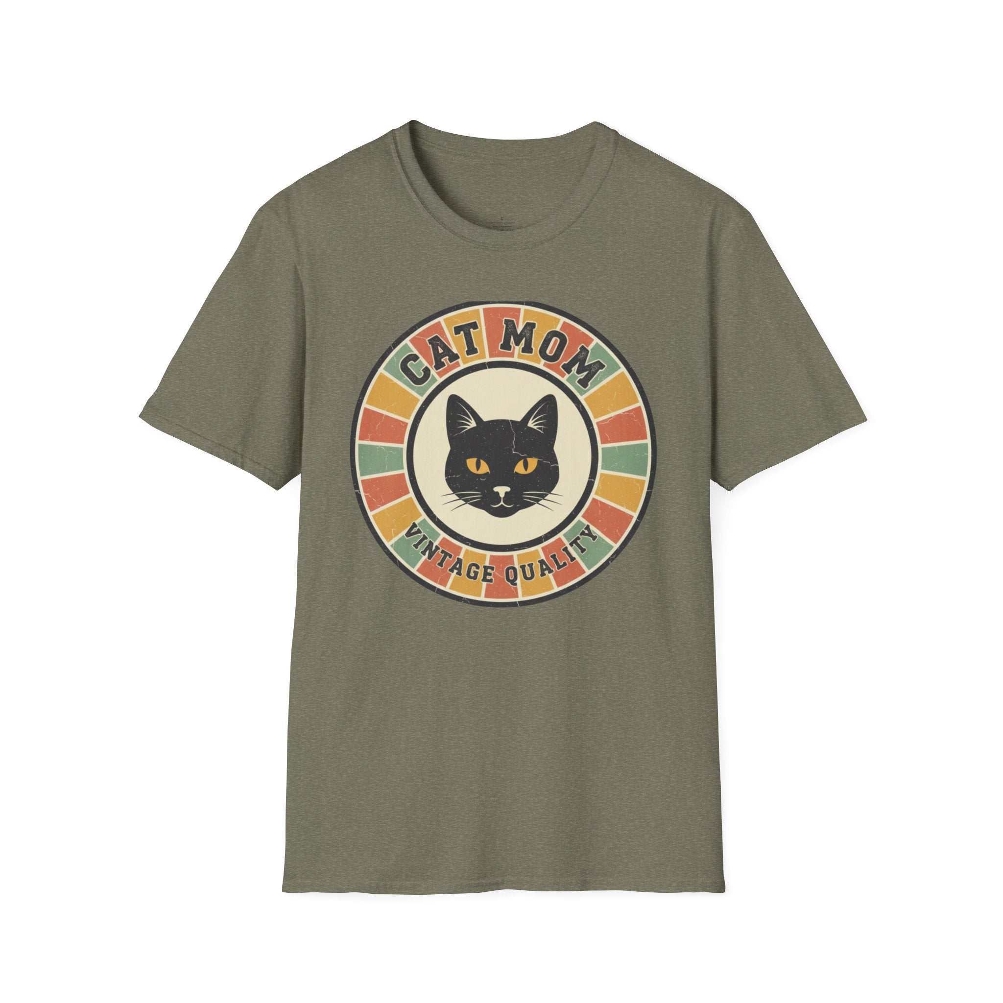 MOM Cat Mom Vintage Quality T-Shirt