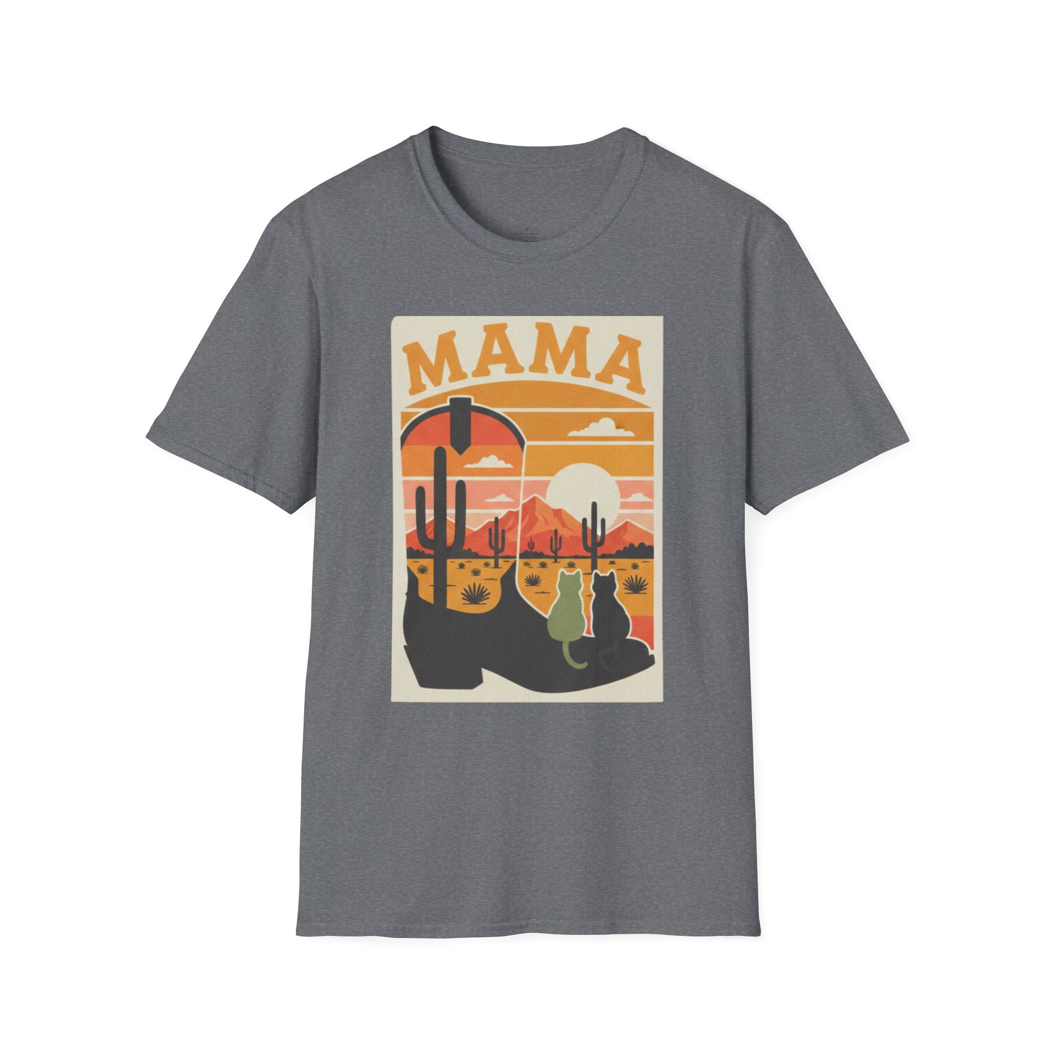 MOM Desert Cat MAMA T-Shirt