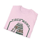 MOM Tired Moms Club Laundry Stack T-Shirt