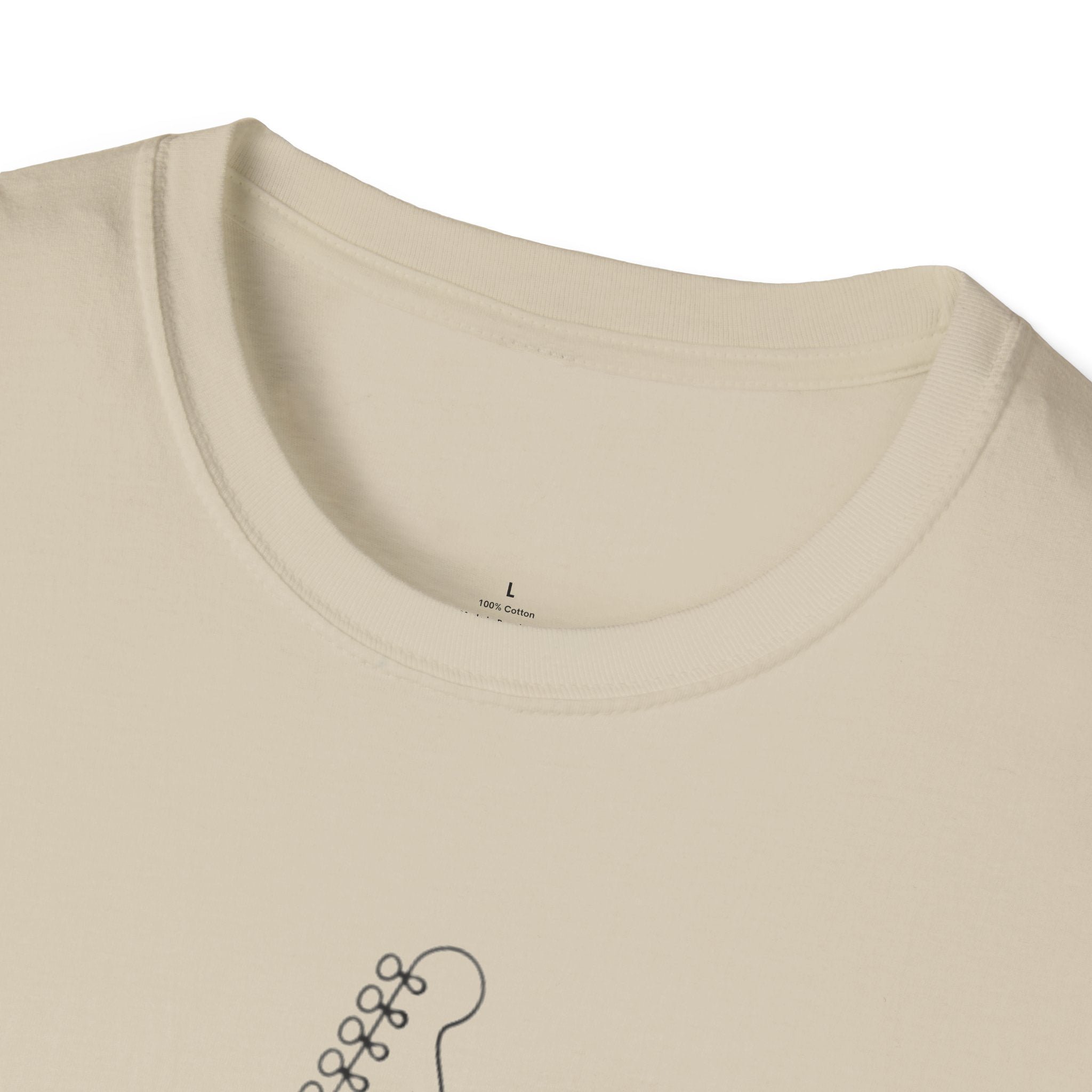 MOM Mama Bear Cub Guitar T-Shirt