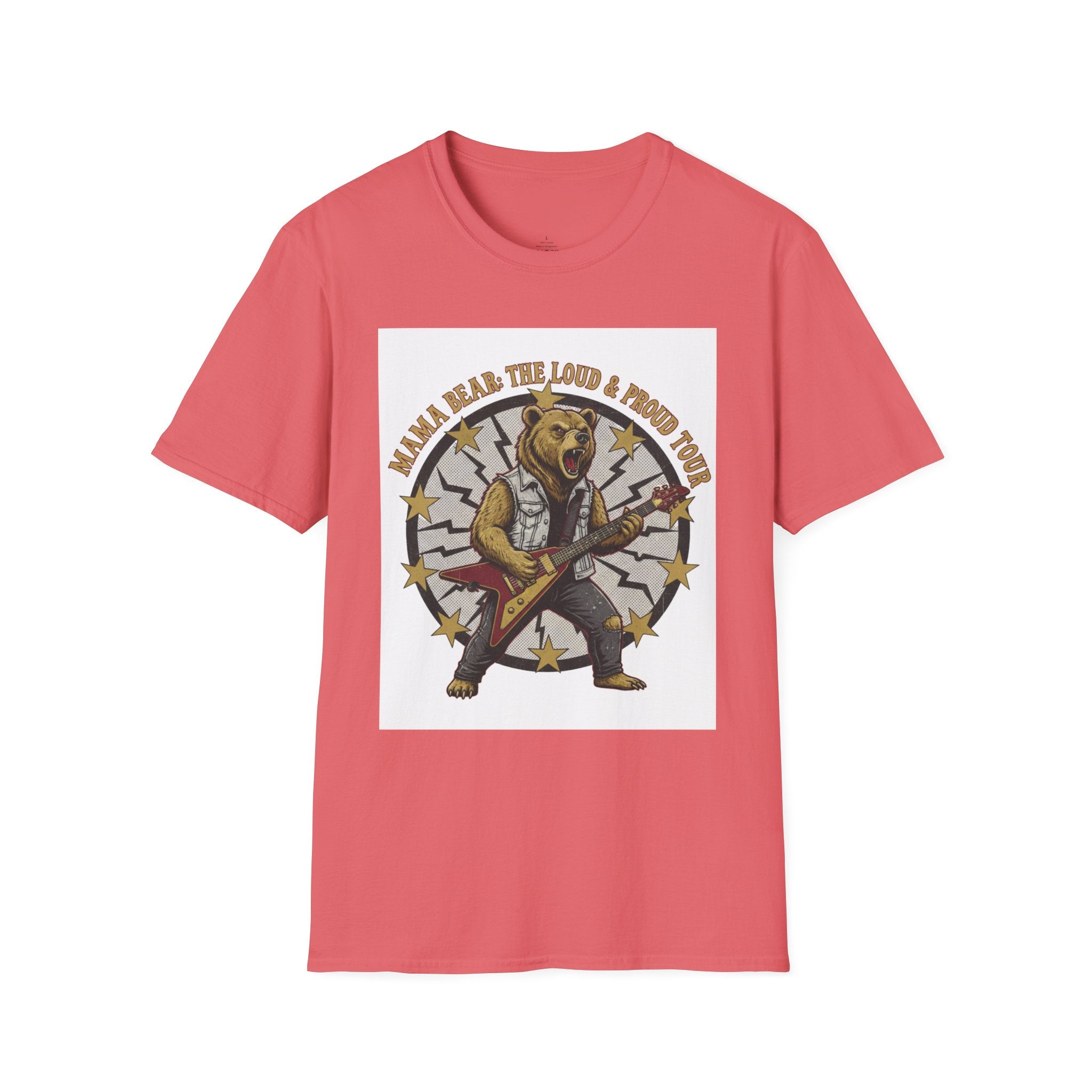 MOM MAMA Bear Loud Proud Tour TShirt