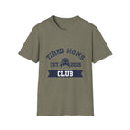 MOM Tired Moms Club Messy Bun EST YYYY T-Shirt