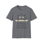 MOM World's OKayest Cat Mom T-Shirt
