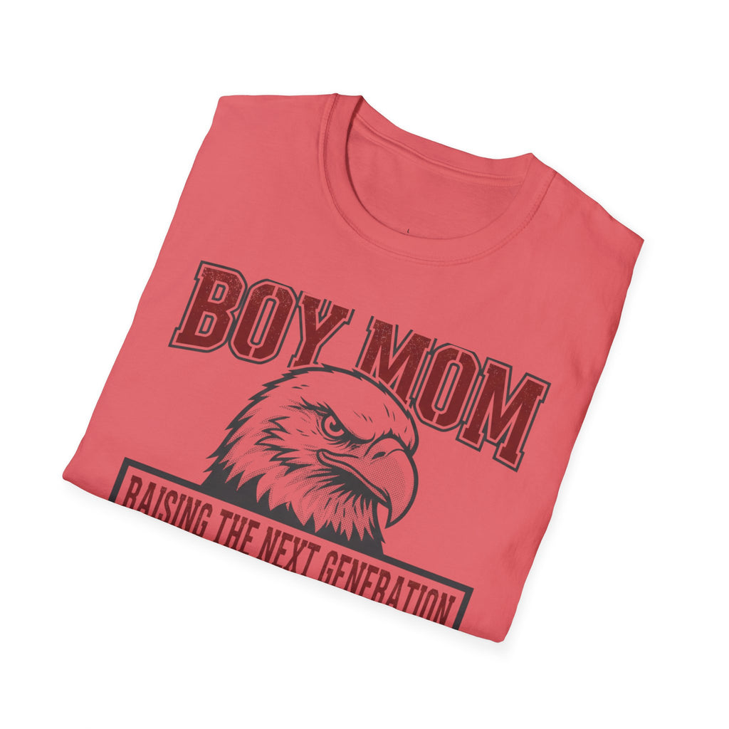 MOM Boy Mom Raising The Next Generation T-Shirt