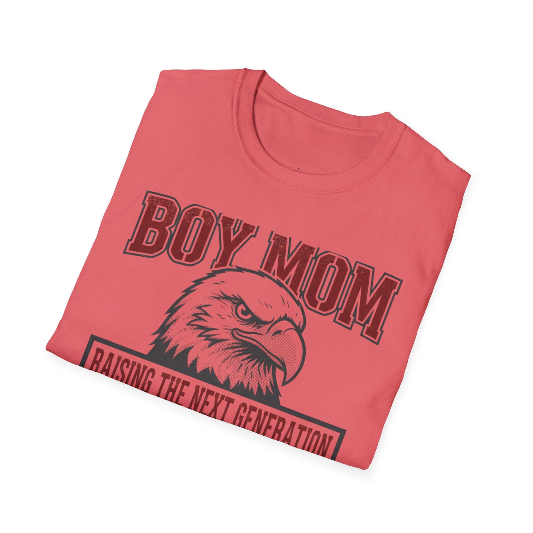 MOM Boy Mom Raising The Next Generation T-Shirt