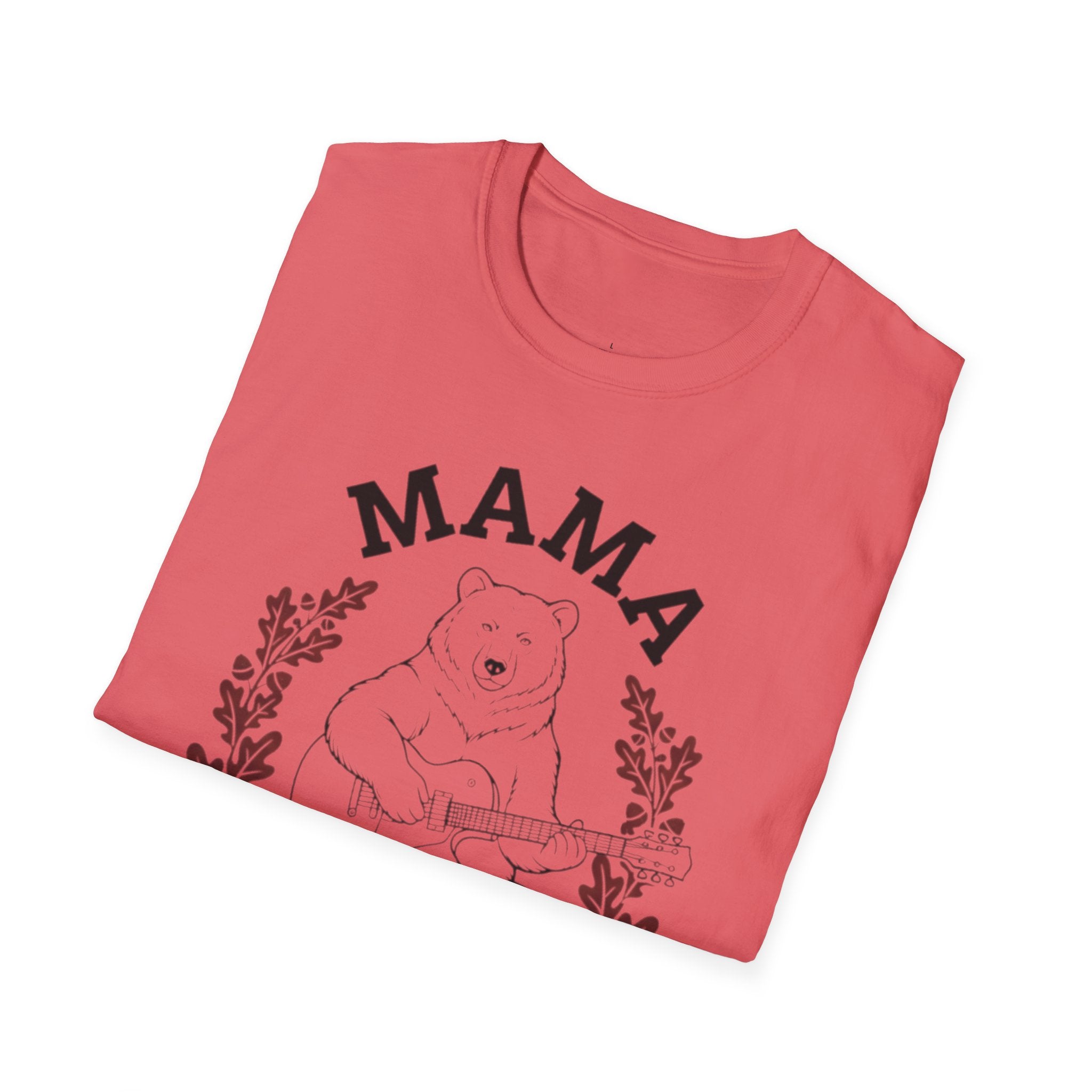 MOM MAMA Bear Guitarist Legendary Heart T-Shirt