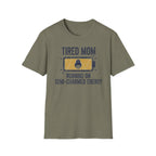 MOM Tired MOM Running On Semi-Charmed Energy T-Shirt