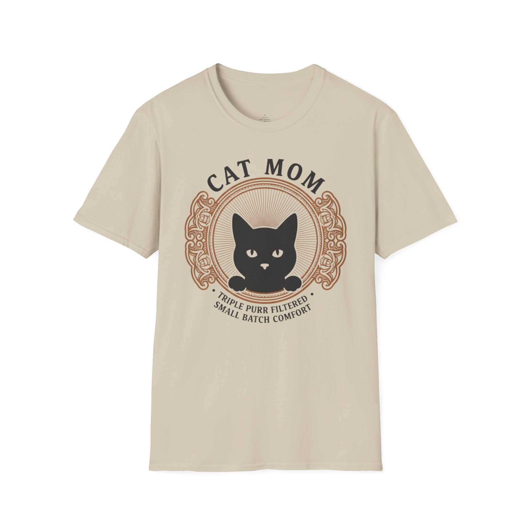 MOM Cat Mom Triple Purr Filtered T-Shirt