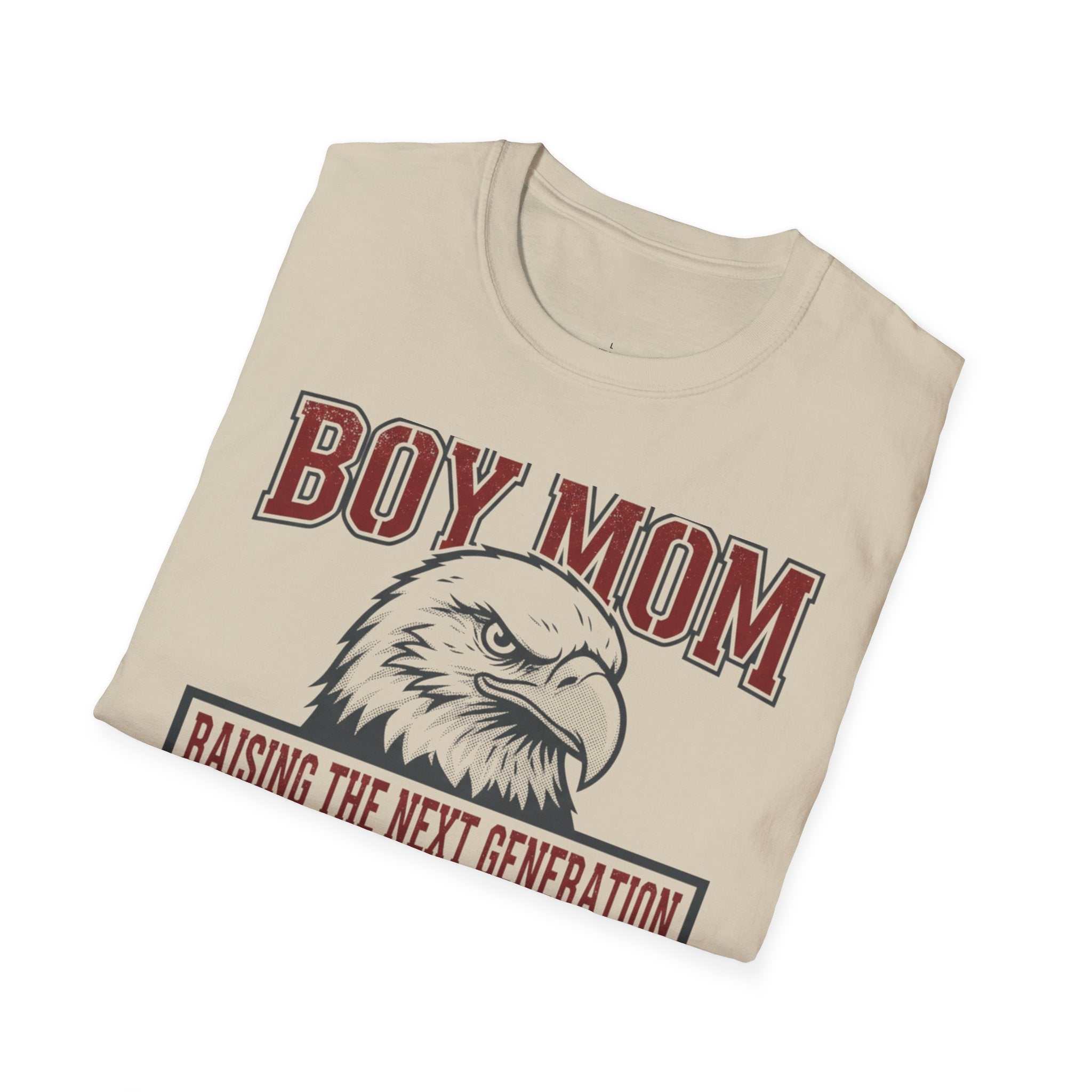 MOM Boy Mom Raising The Next Generation T-Shirt
