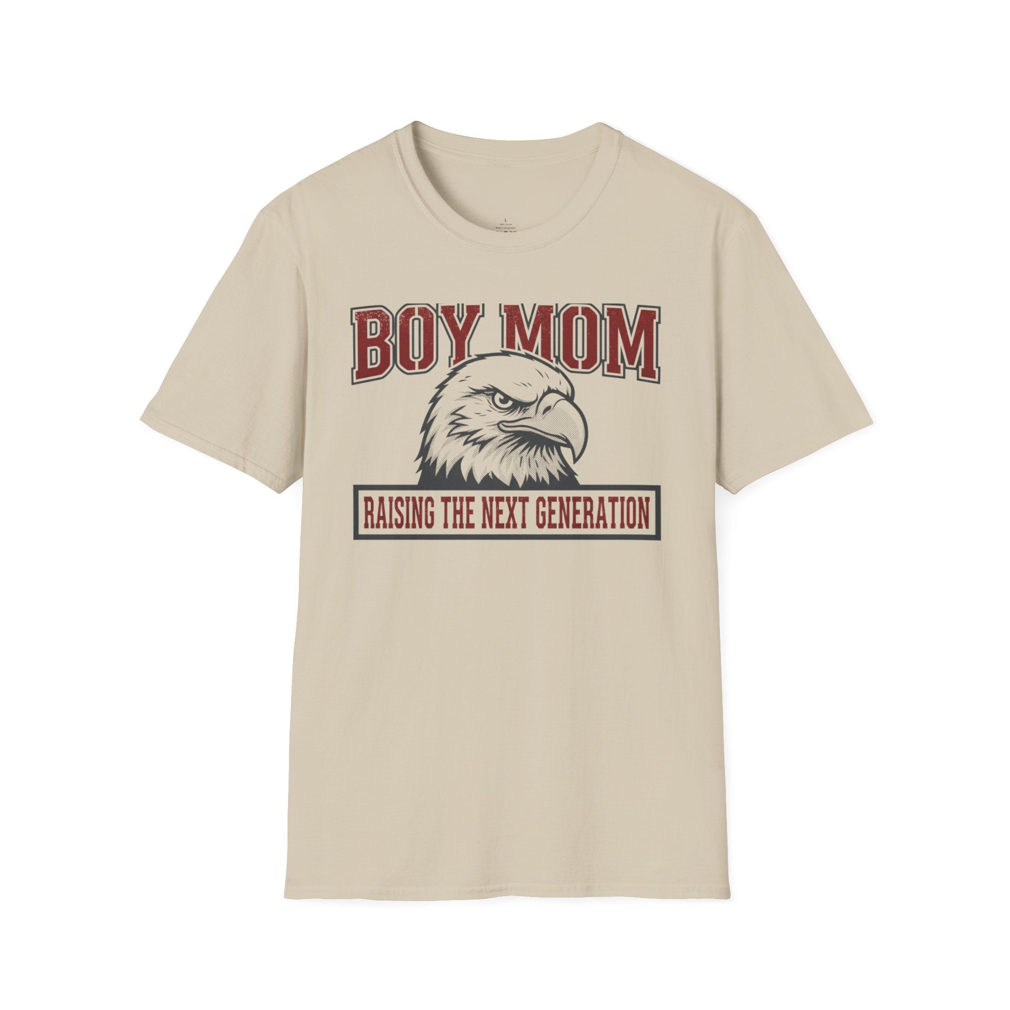MOM Boy Mom Raising The Next Generation T-Shirt