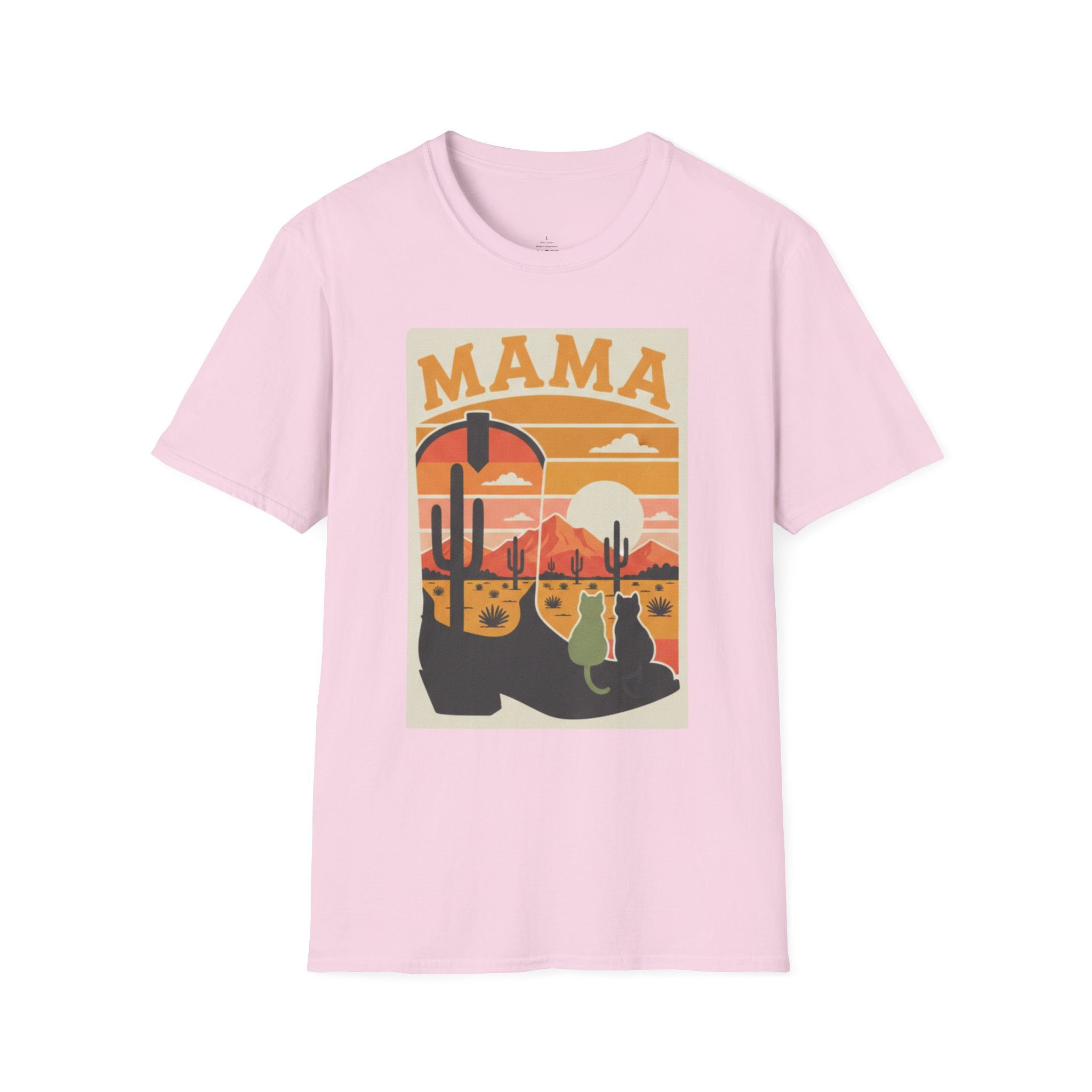 MOM Desert Cat MAMA T-Shirt