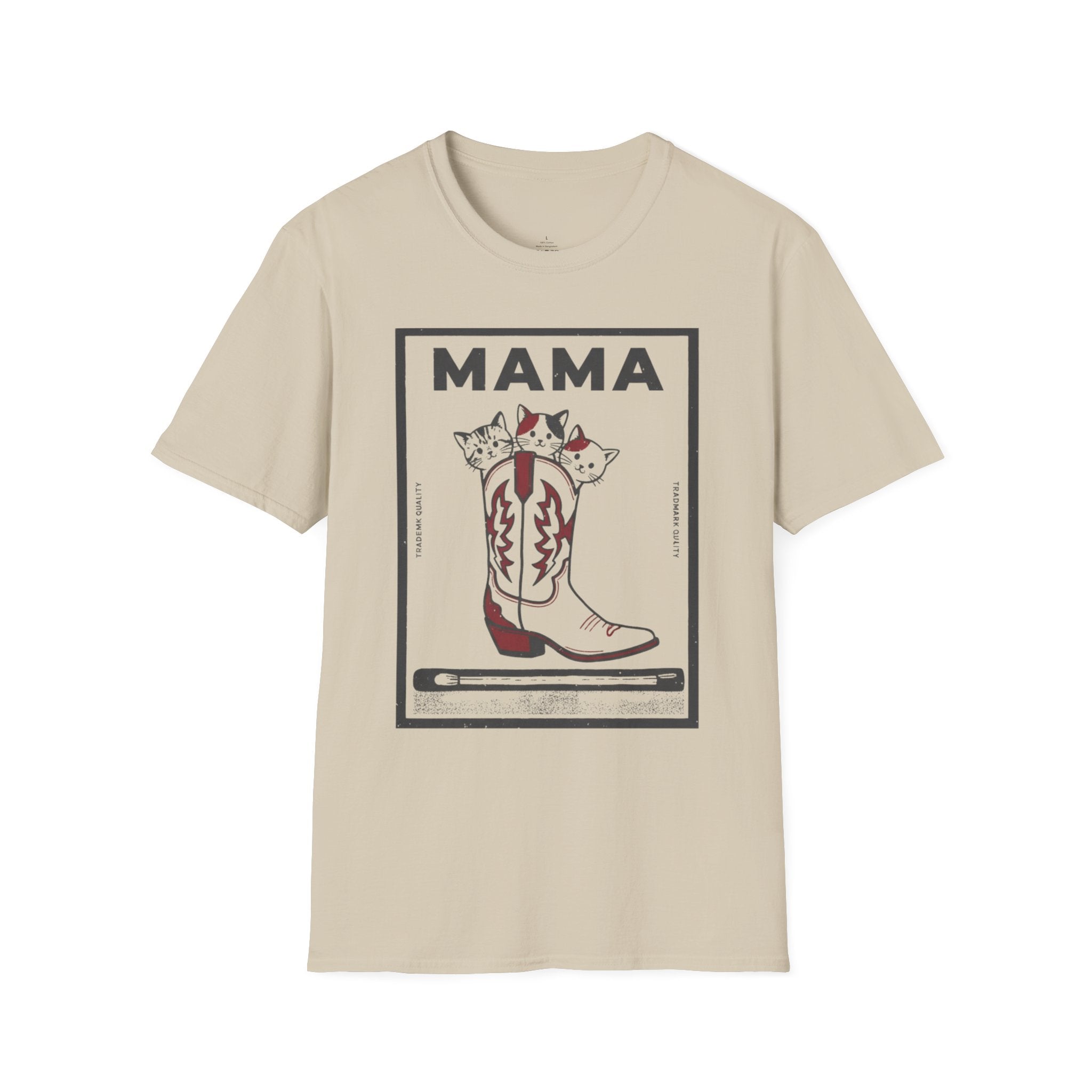 MOM Wild West Whiskers MAMA T-Shirt