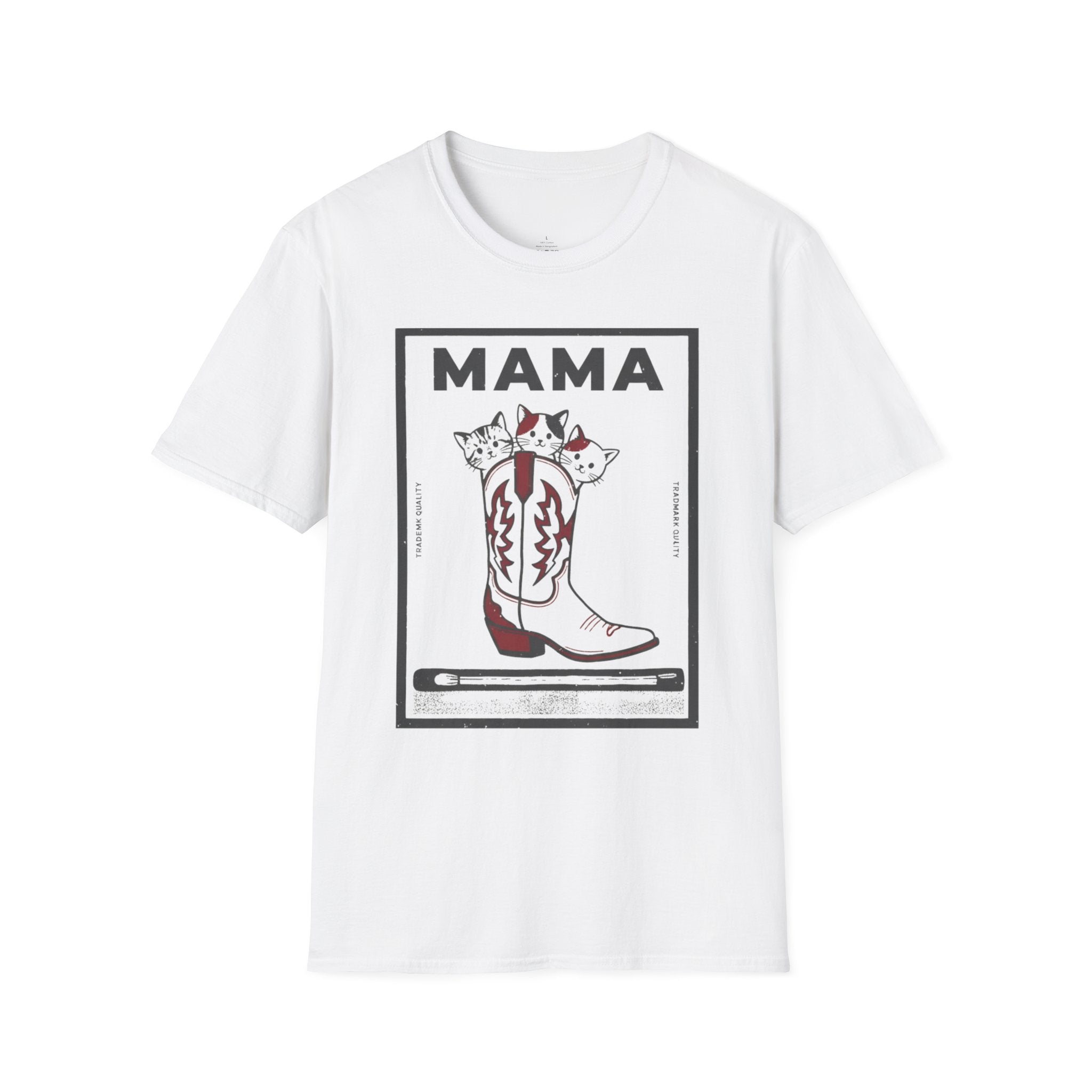 MOM Wild West Whiskers MAMA T-Shirt