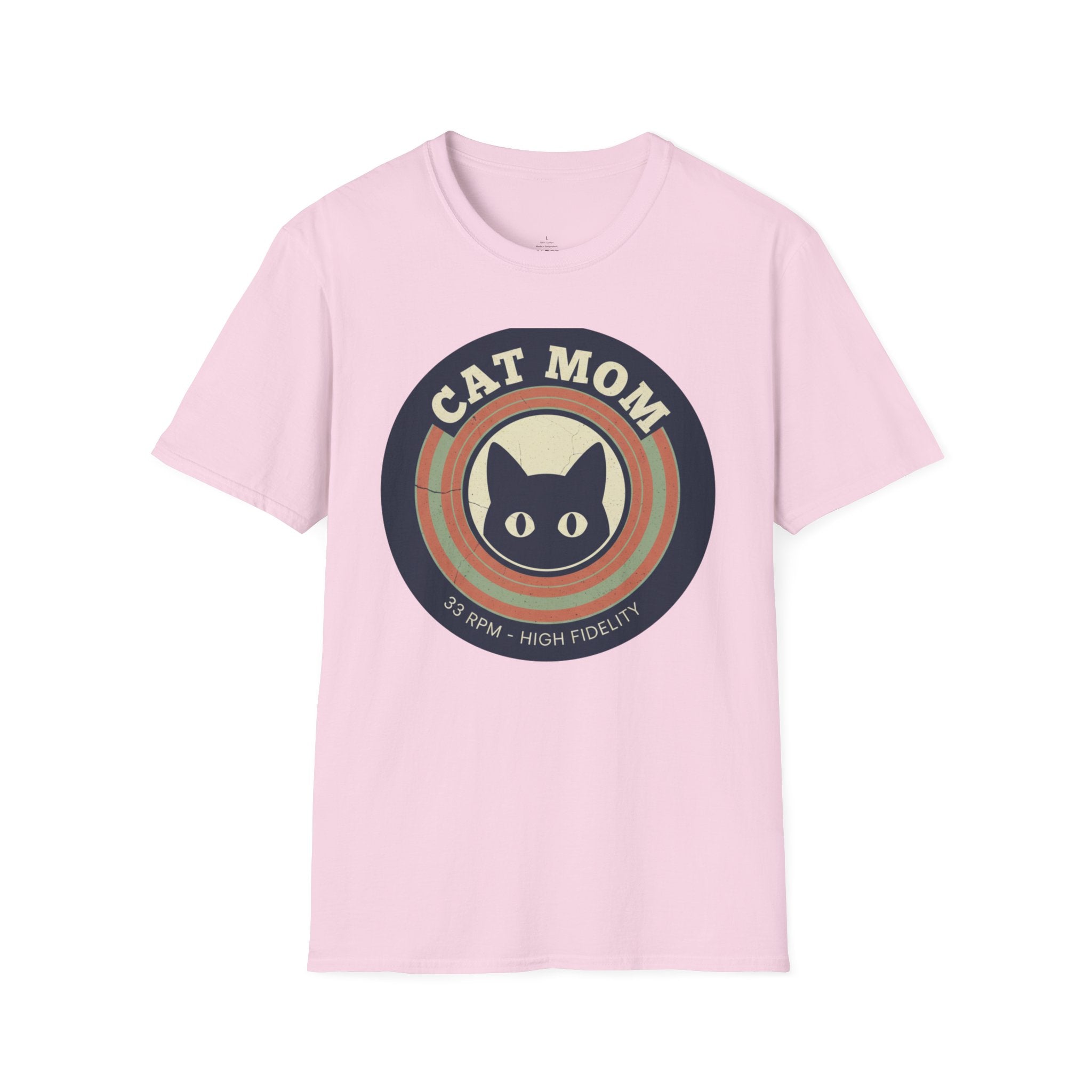 MOM Cat Mom 33 RPM - High Fidelity-Shirt
