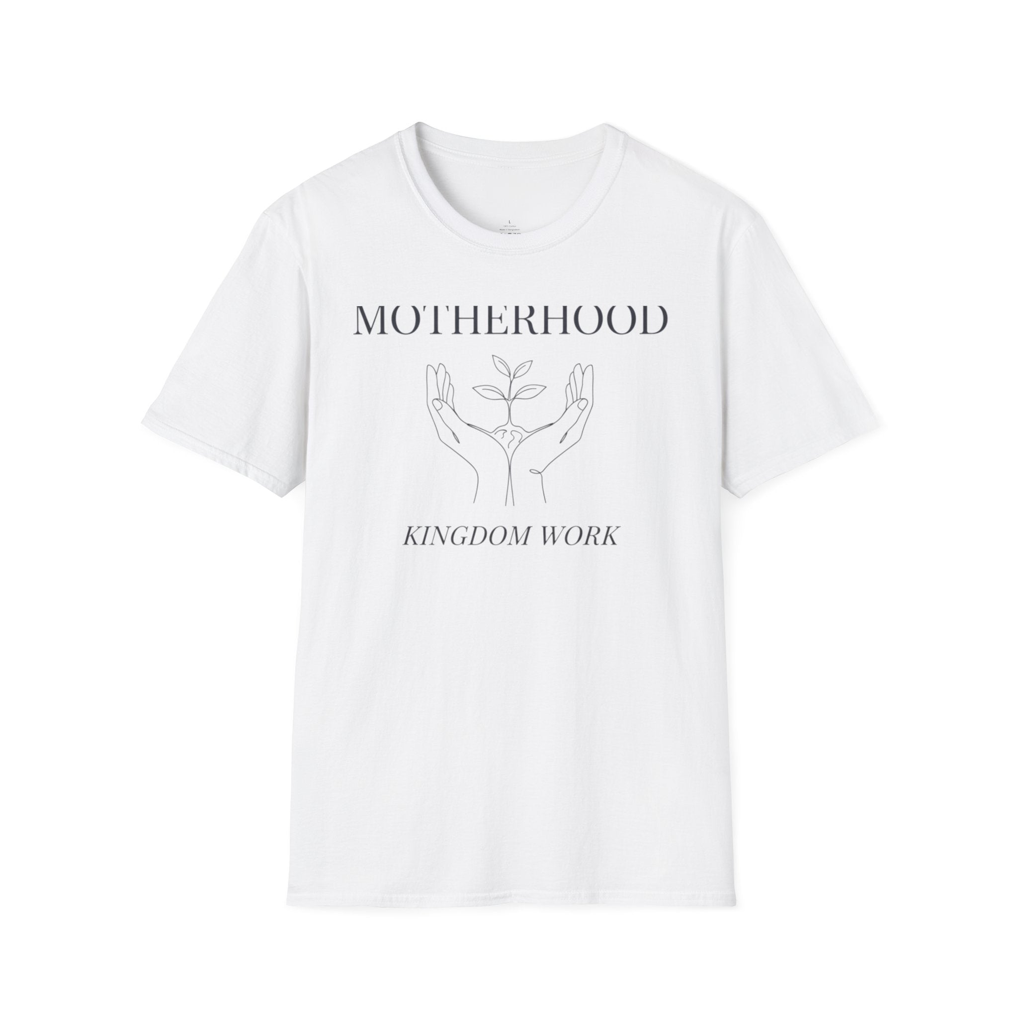 MOM Motherhood Is Kingdom Work T-Shirt (4)