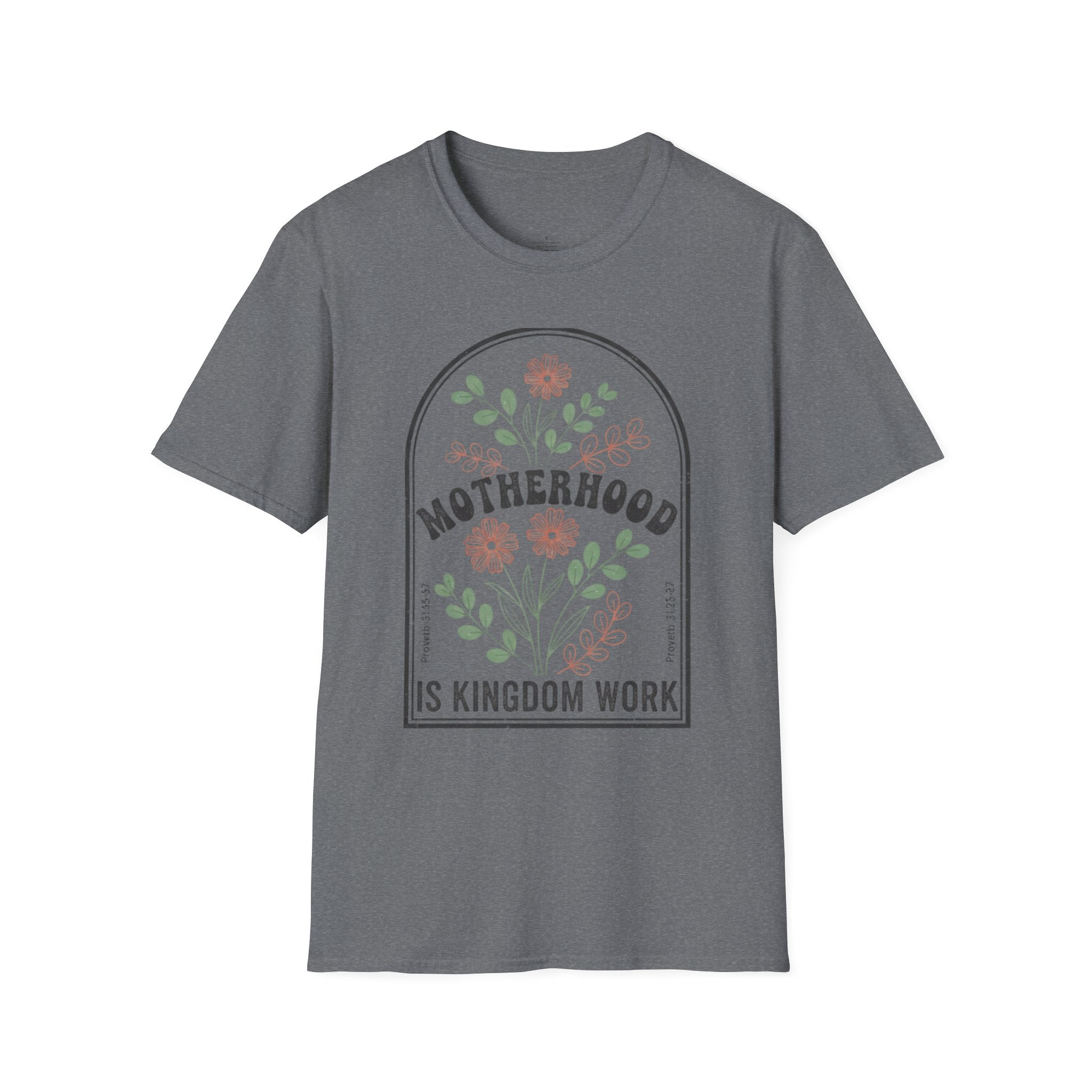 MOM Motherhood Is Kingdom Work T-Shirt