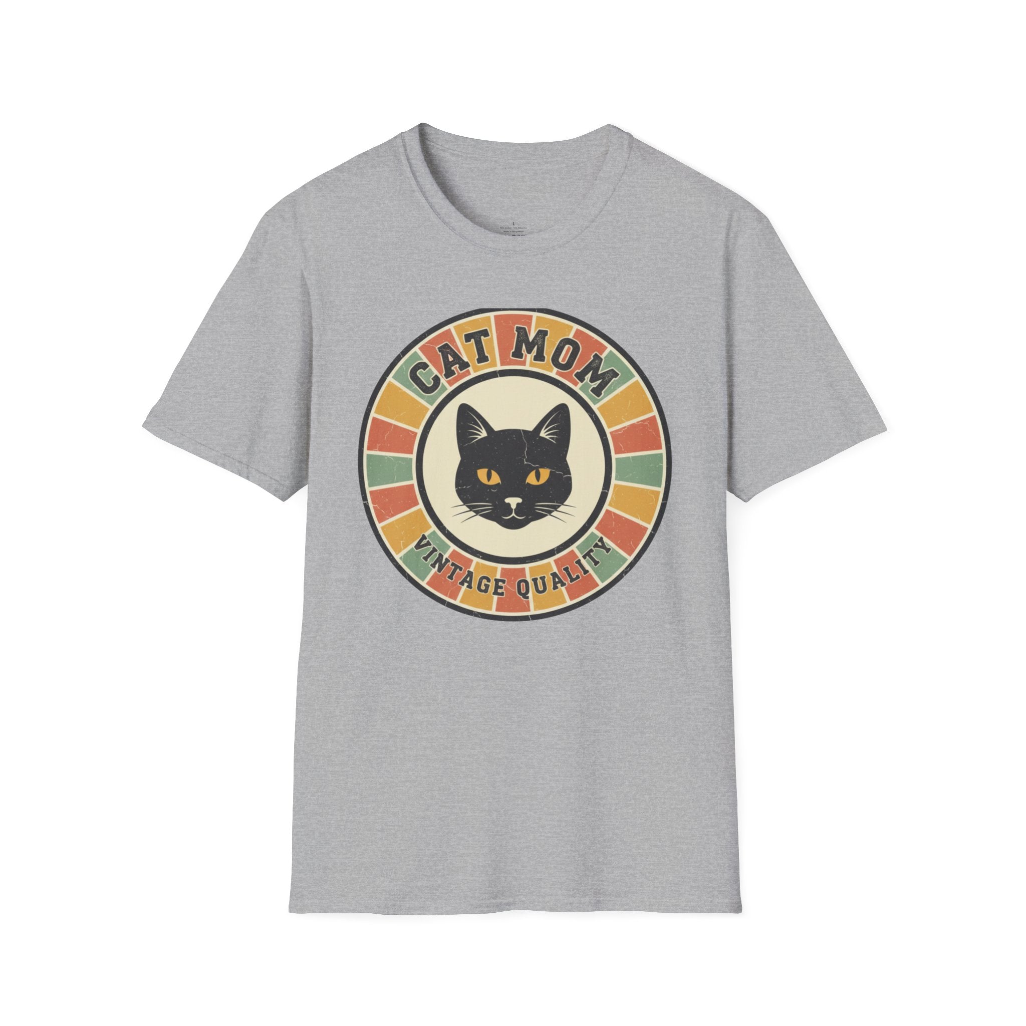 MOM Cat Mom Vintage Quality T-Shirt