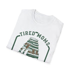MOM Tired Moms Club Laundry Stack T-Shirt