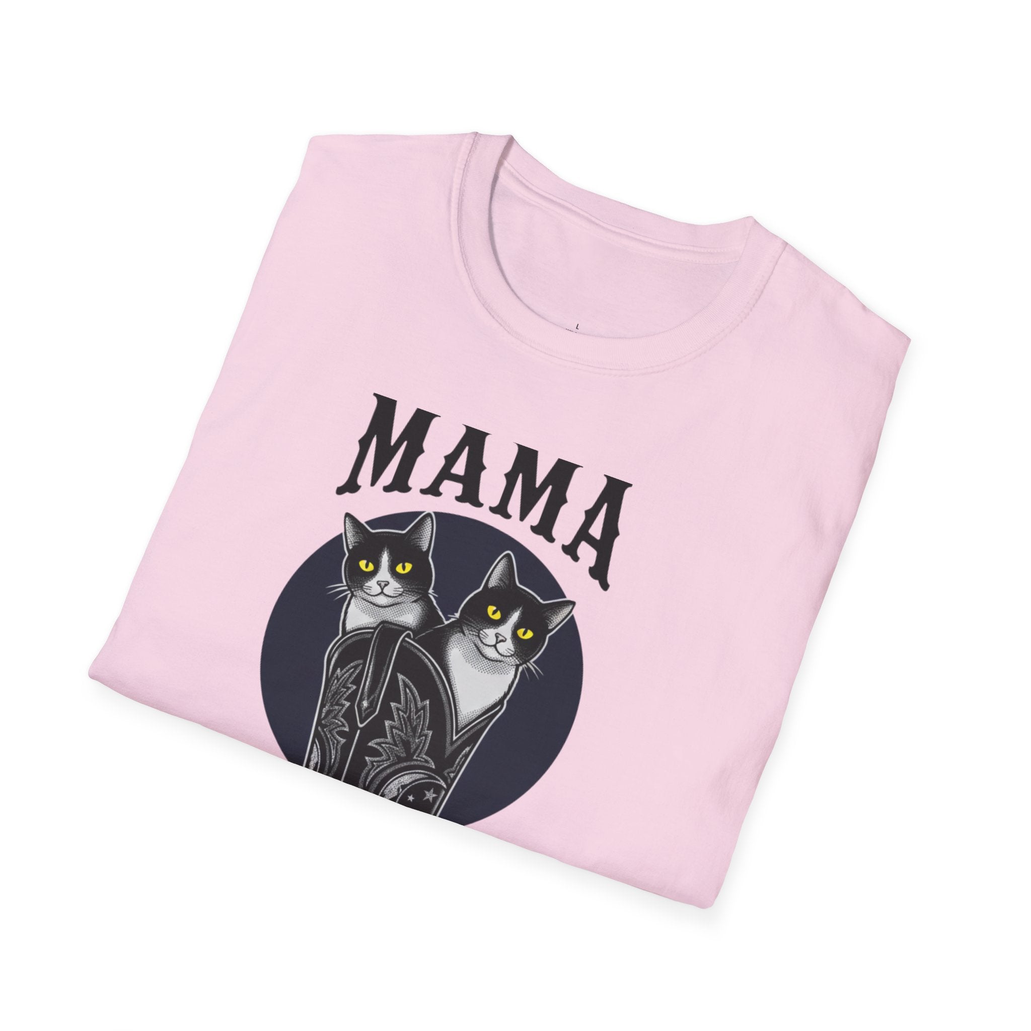 MOM Wild West Whiskers Dark MAMA T-Shirt