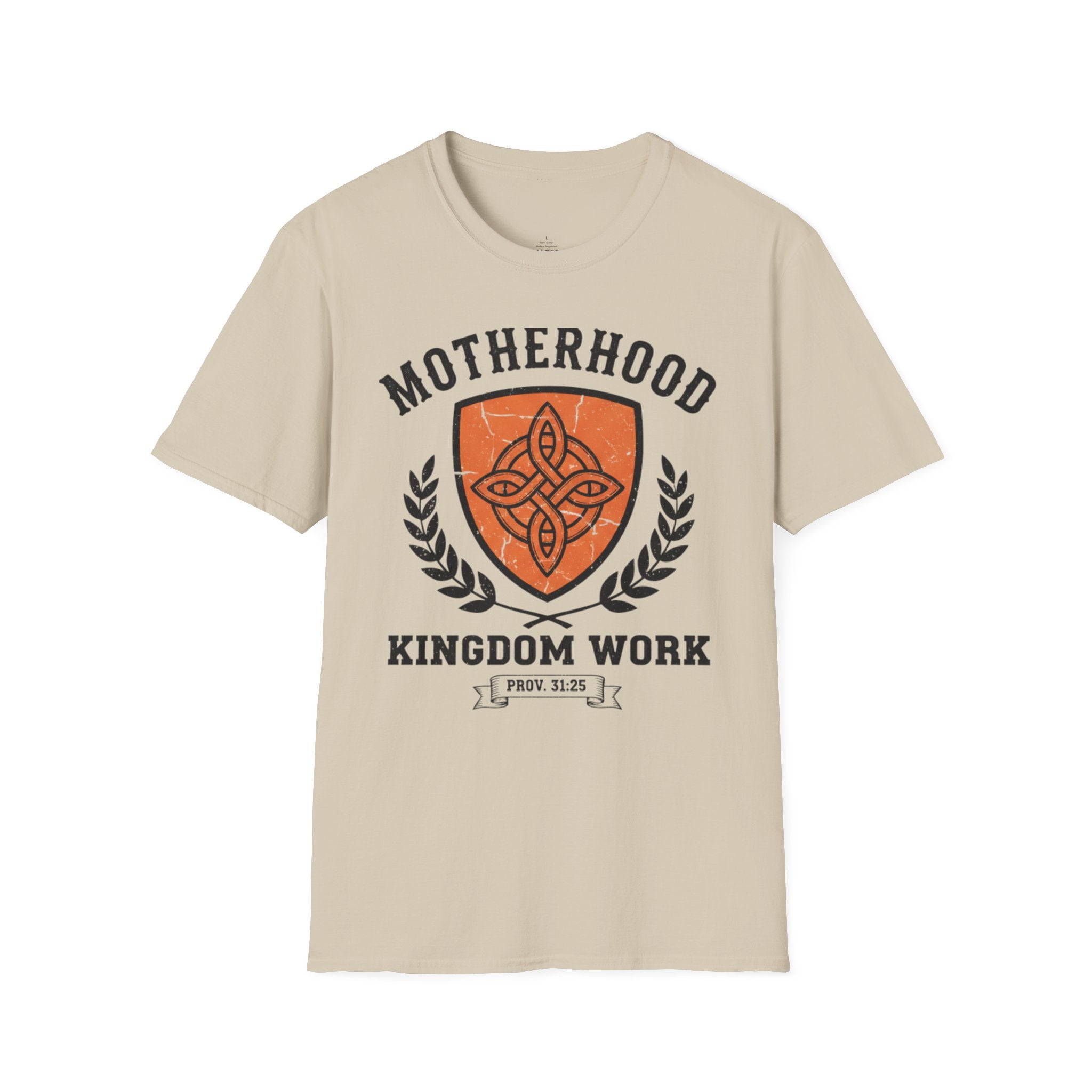 MOM Motherhood Is Kingdom Work T-Shirt (2)