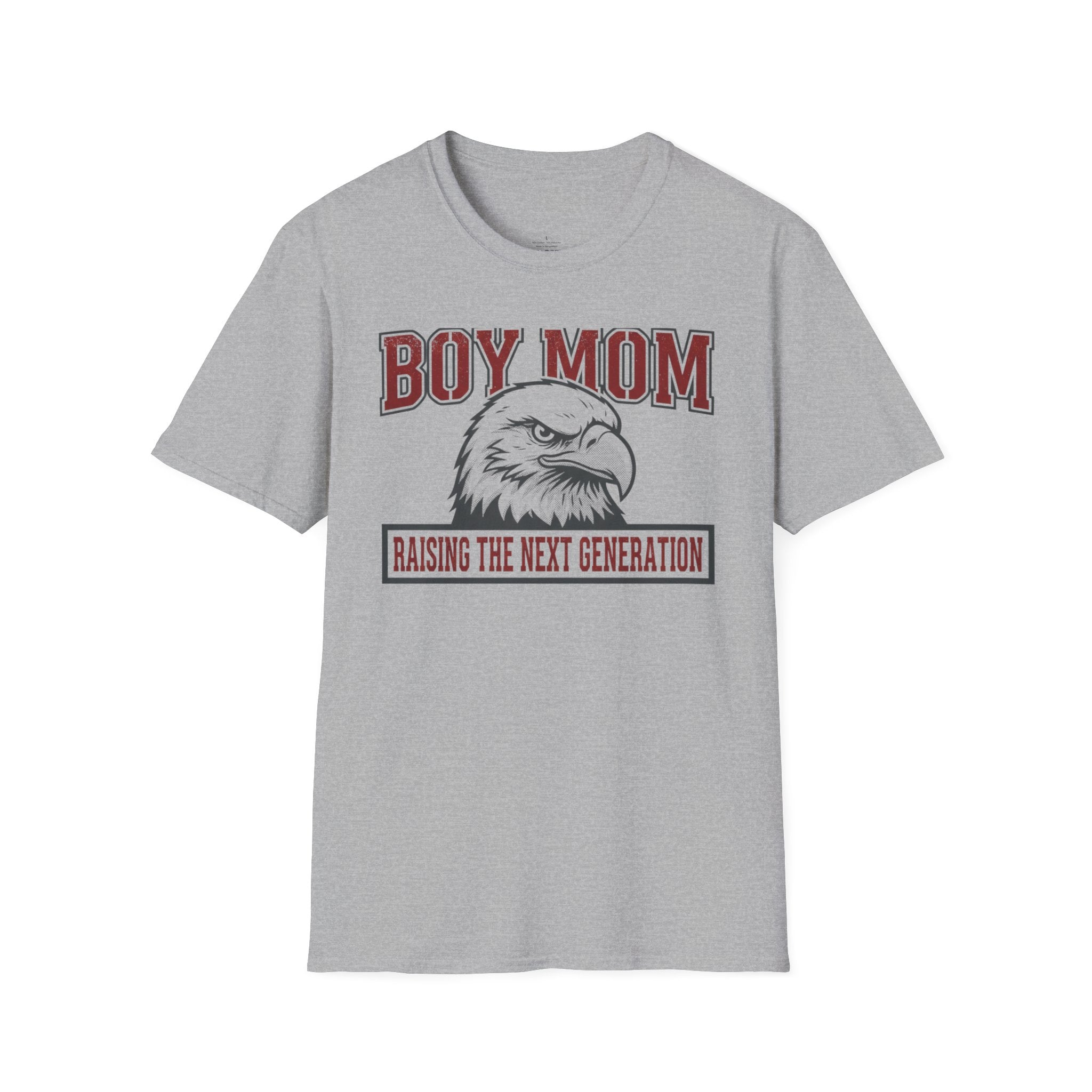 MOM Boy Mom Raising The Next Generation T-Shirt