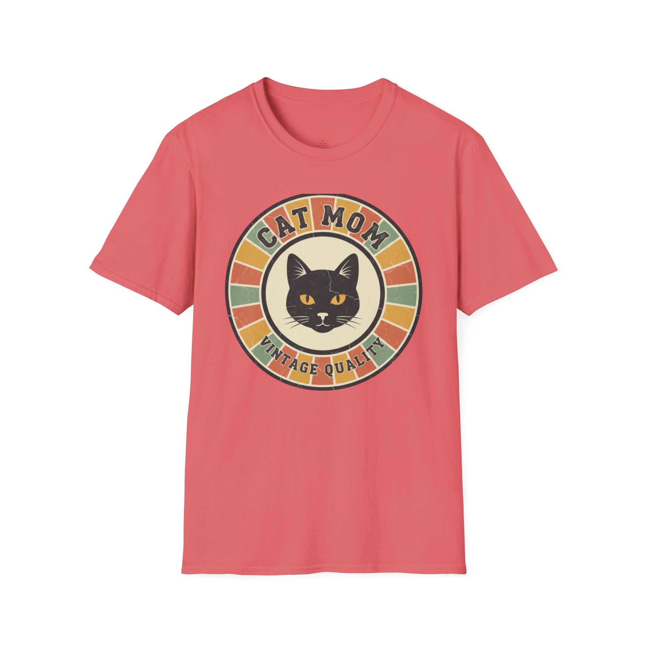MOM Cat Mom Vintage Quality T-Shirt