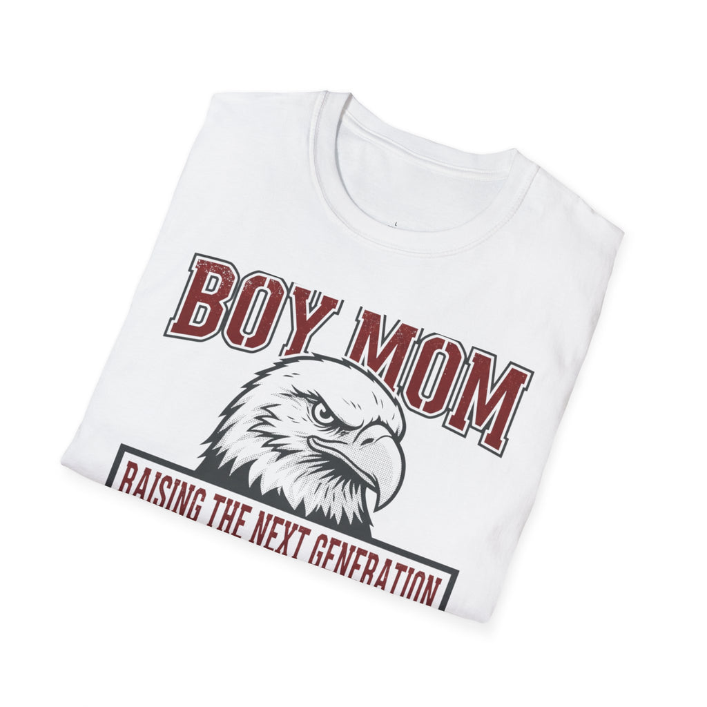 MOM Boy Mom Raising The Next Generation T-Shirt