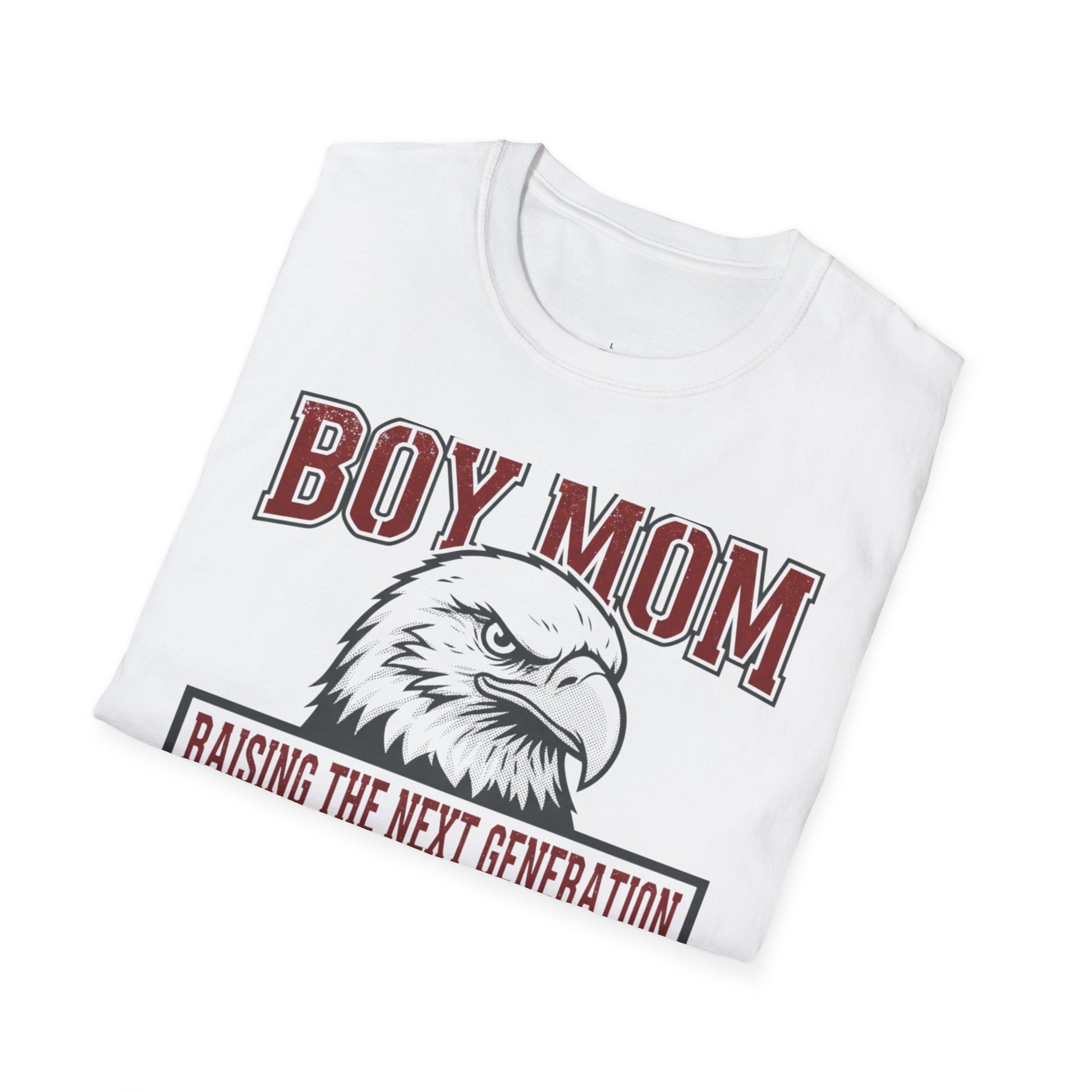 MOM Boy Mom Raising The Next Generation T-Shirt