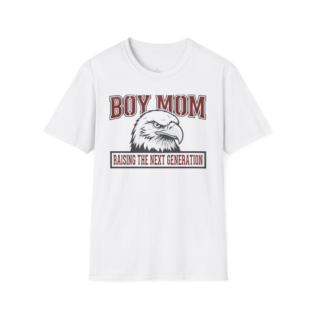 MOM Boy Mom Raising The Next Generation T-Shirt