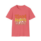 MOM Tired Moms Club_ roovy Bubble Daisy Sunset T-Shirt