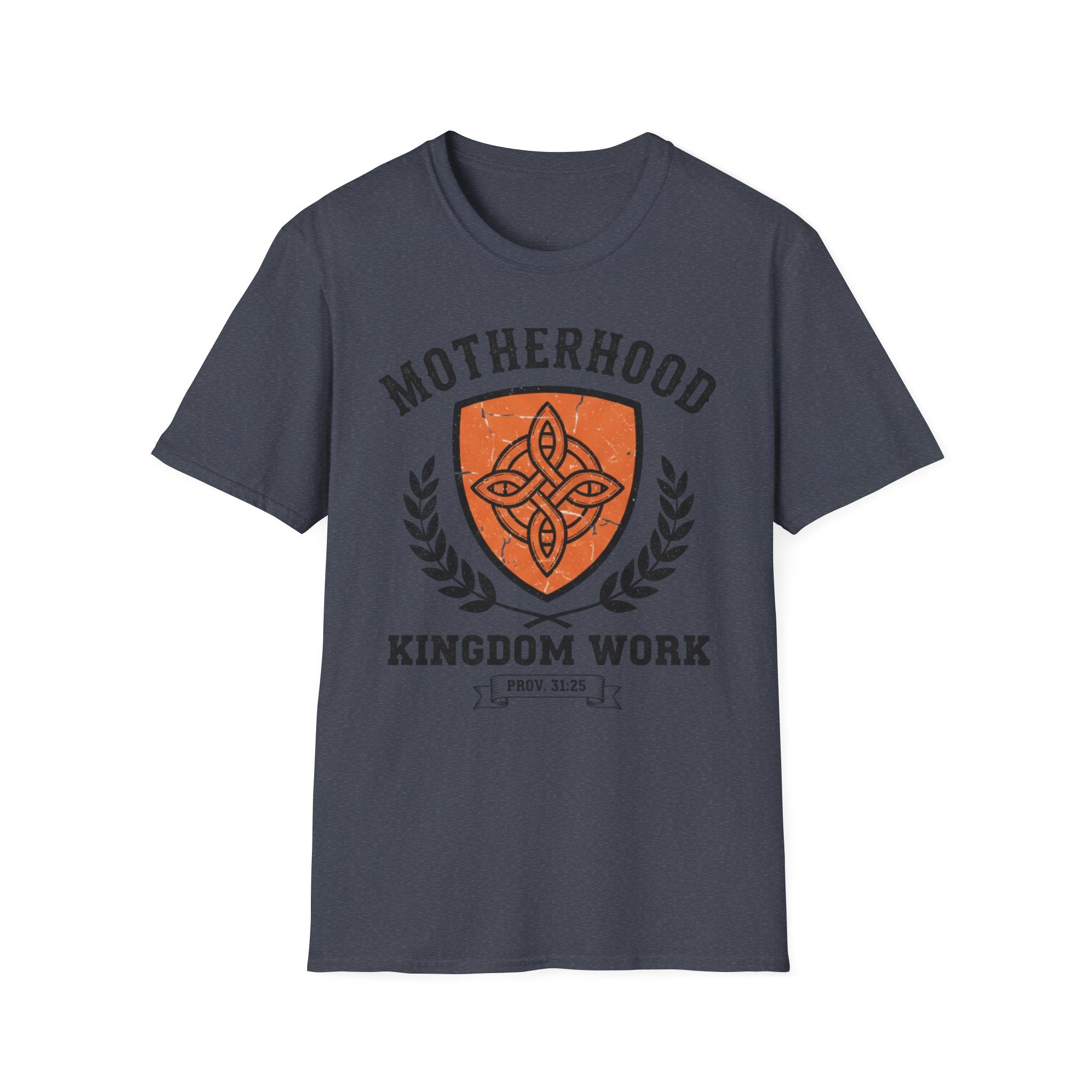 MOM Motherhood Is Kingdom Work T-Shirt (2)