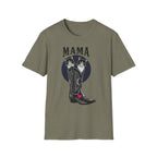 MOM Wild West Whiskers Dark MAMA T-Shirt