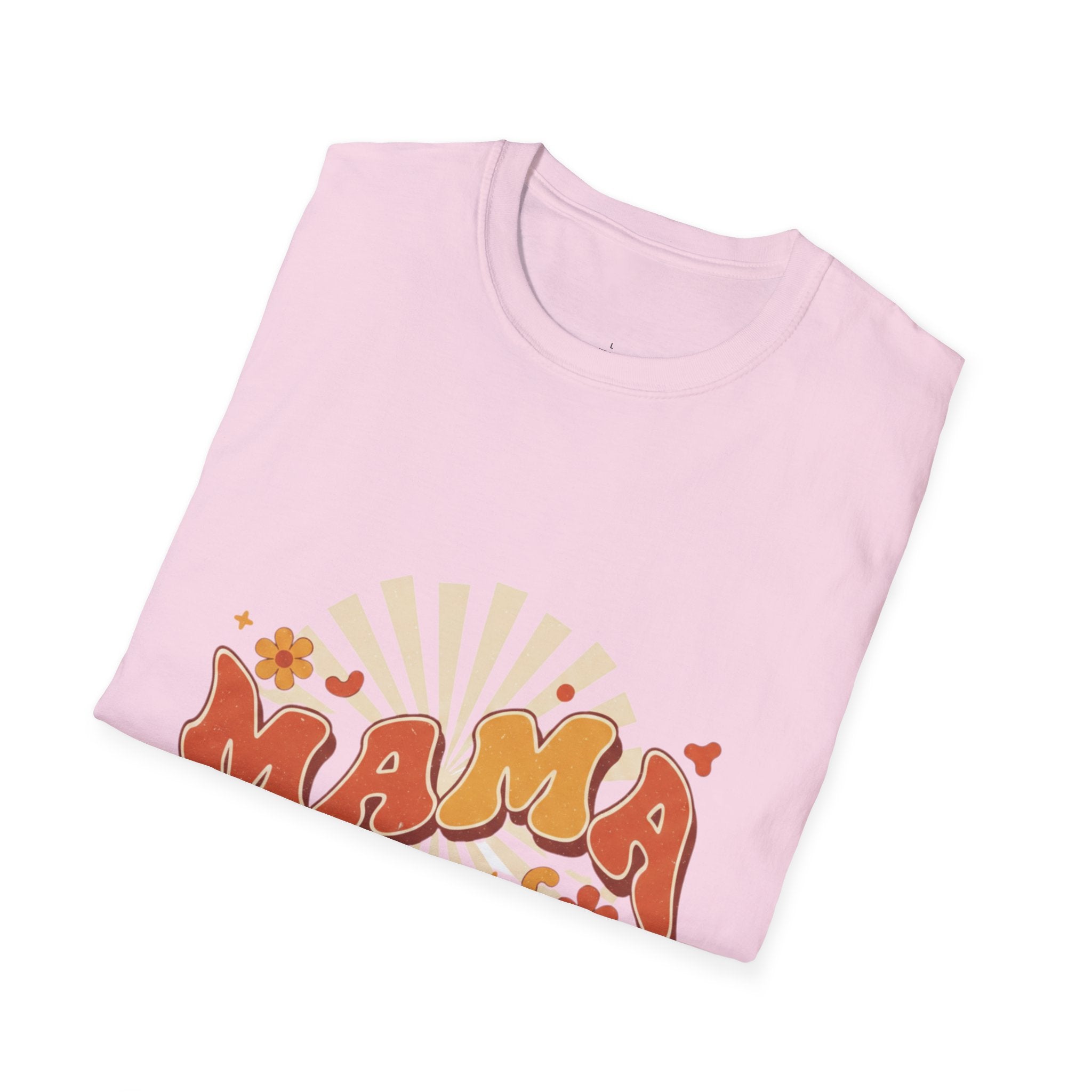 MOM MAMA Retro Sunburst T-Shirt