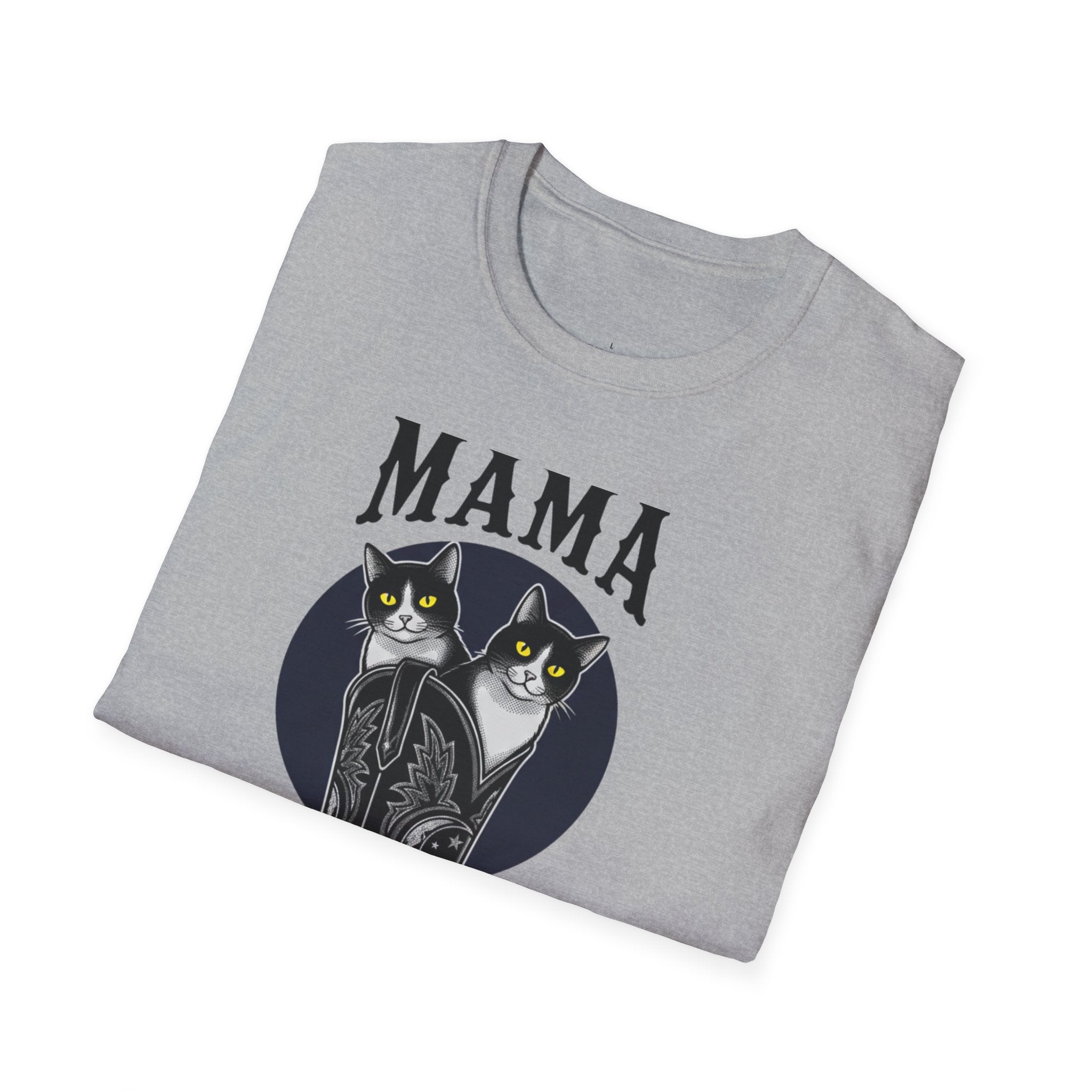 MOM Wild West Whiskers Dark MAMA T-Shirt