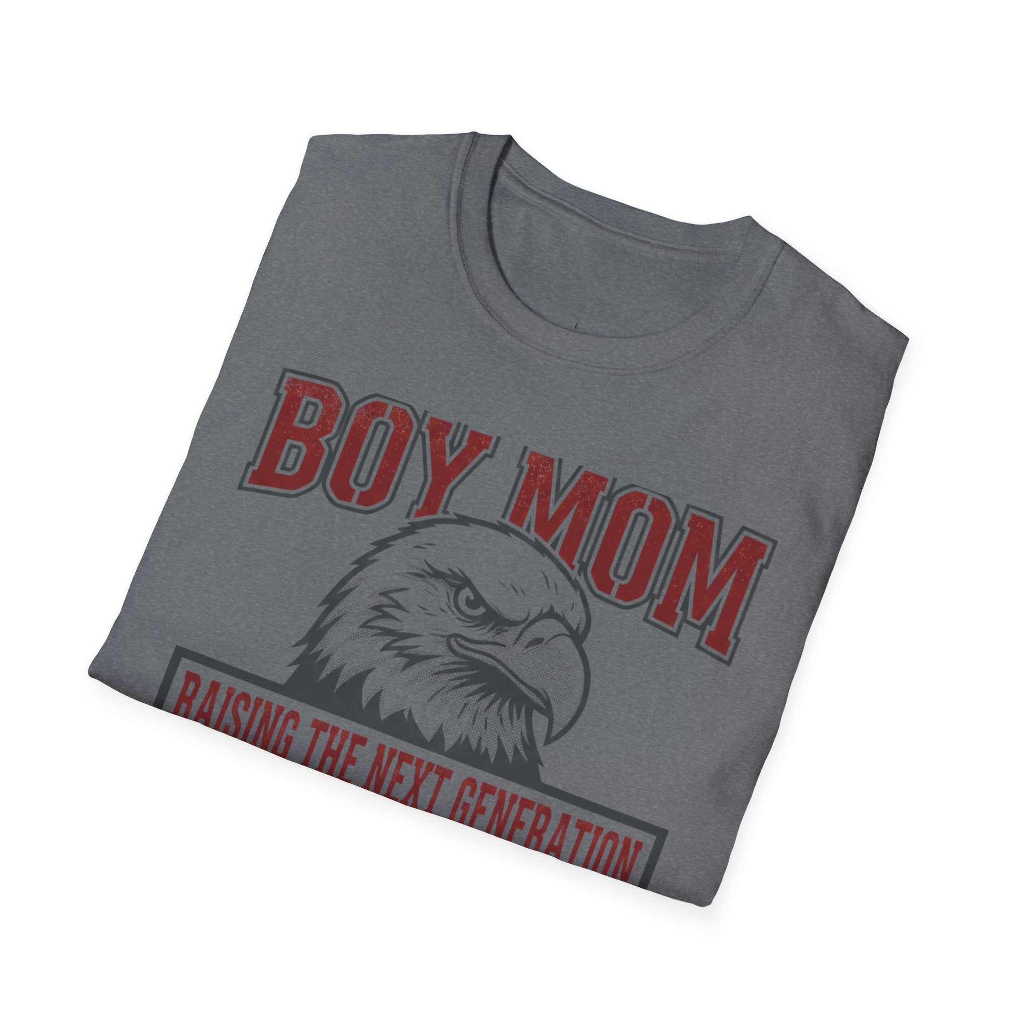 MOM Boy Mom Raising The Next Generation T-Shirt