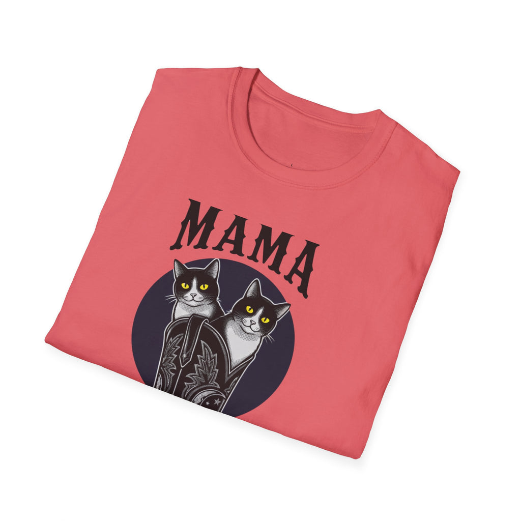 MOM Wild West Whiskers Dark MAMA T-Shirt