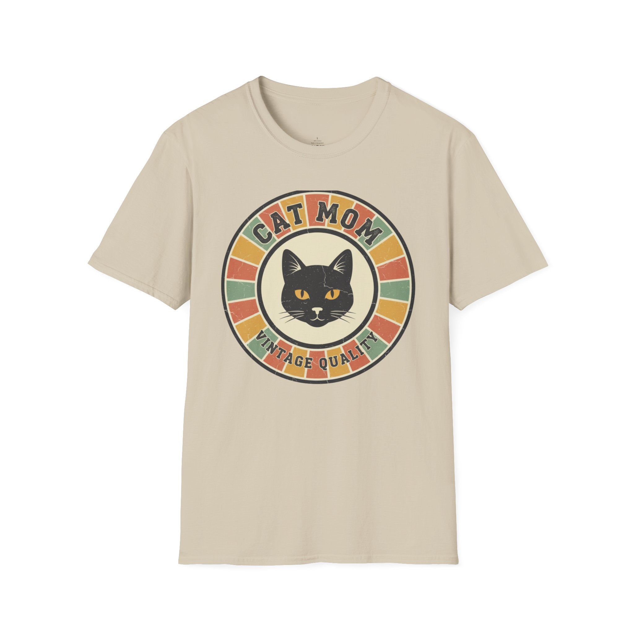 MOM Cat Mom Vintage Quality T-Shirt