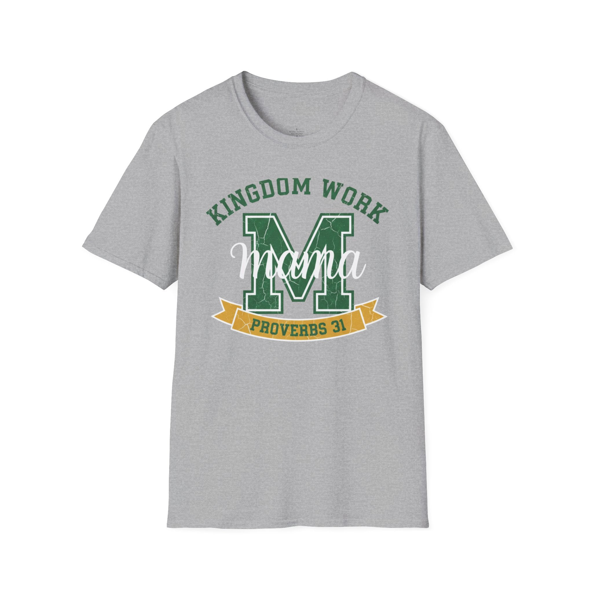 MOM M mama Kingdom Work T-Shirt
