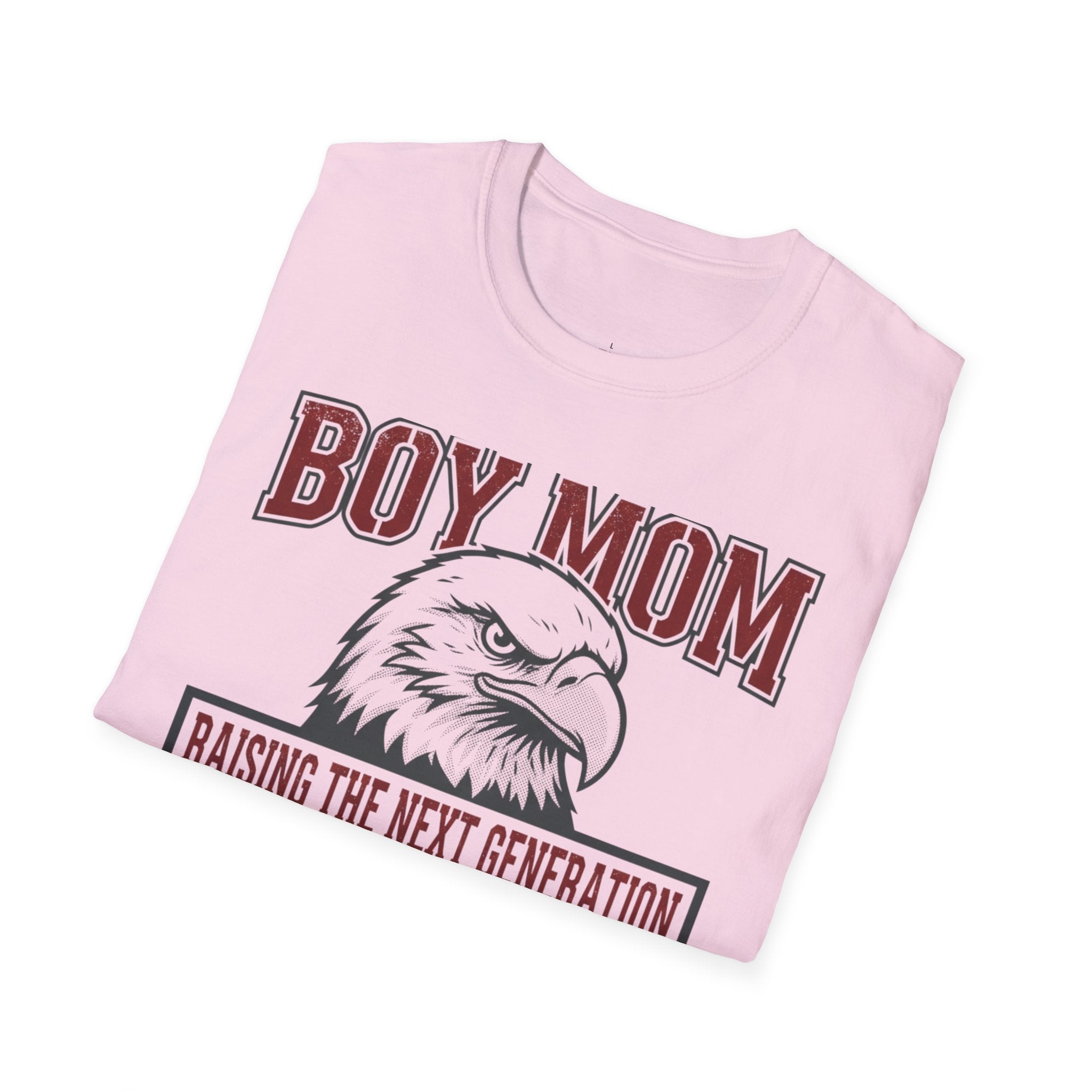 MOM Boy Mom Raising The Next Generation T-Shirt