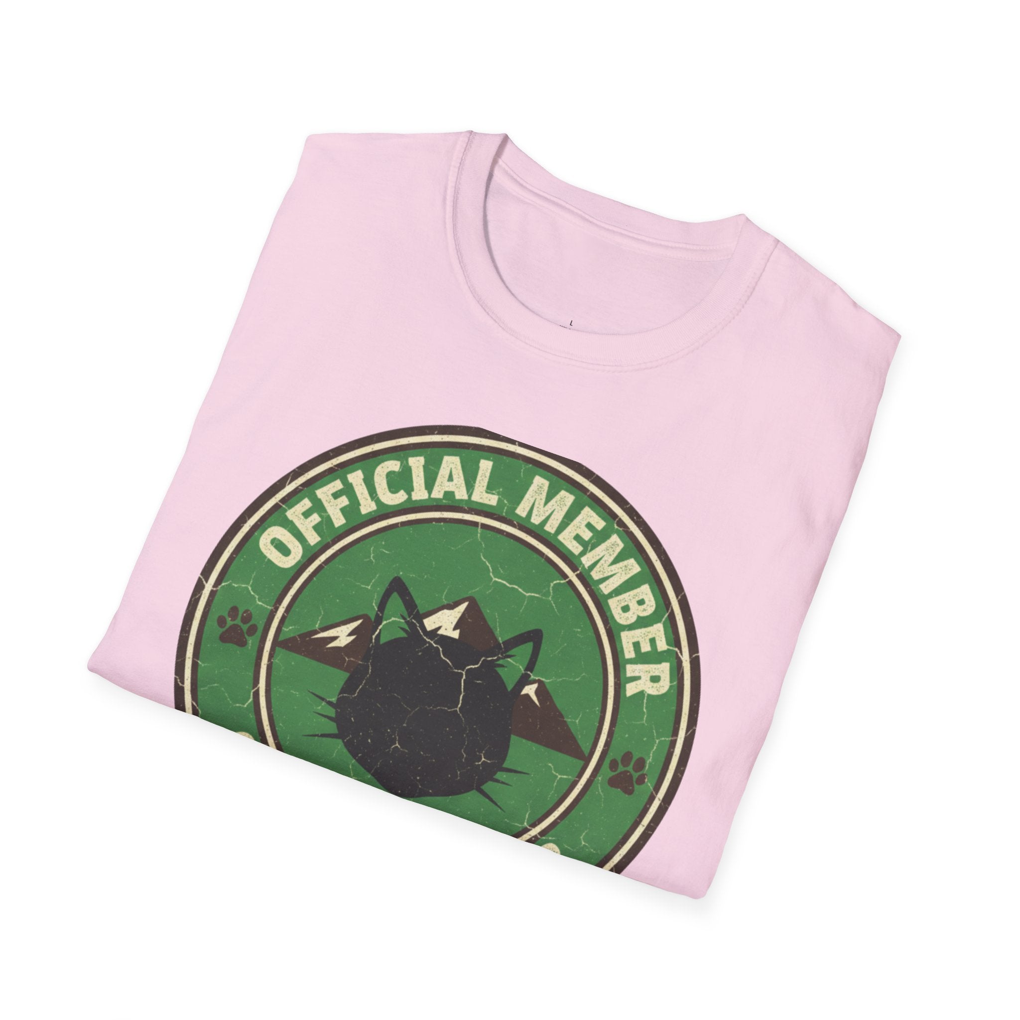 MOM Official Member Cat Mom Club T-Shirt