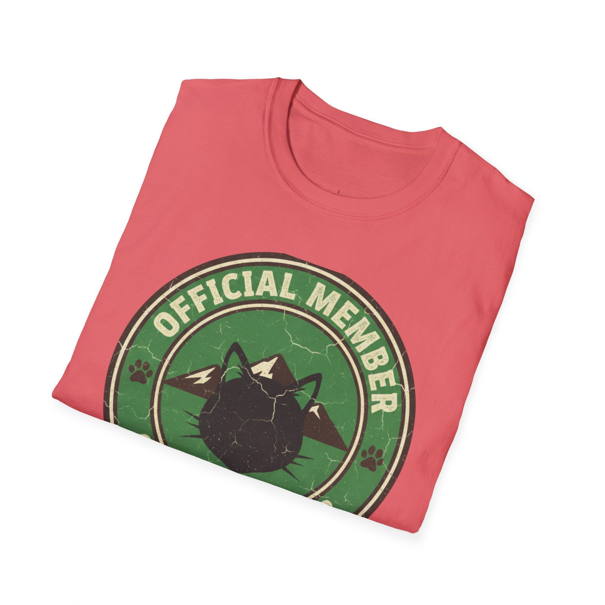 MOM Official Member Cat Mom Club T-Shirt