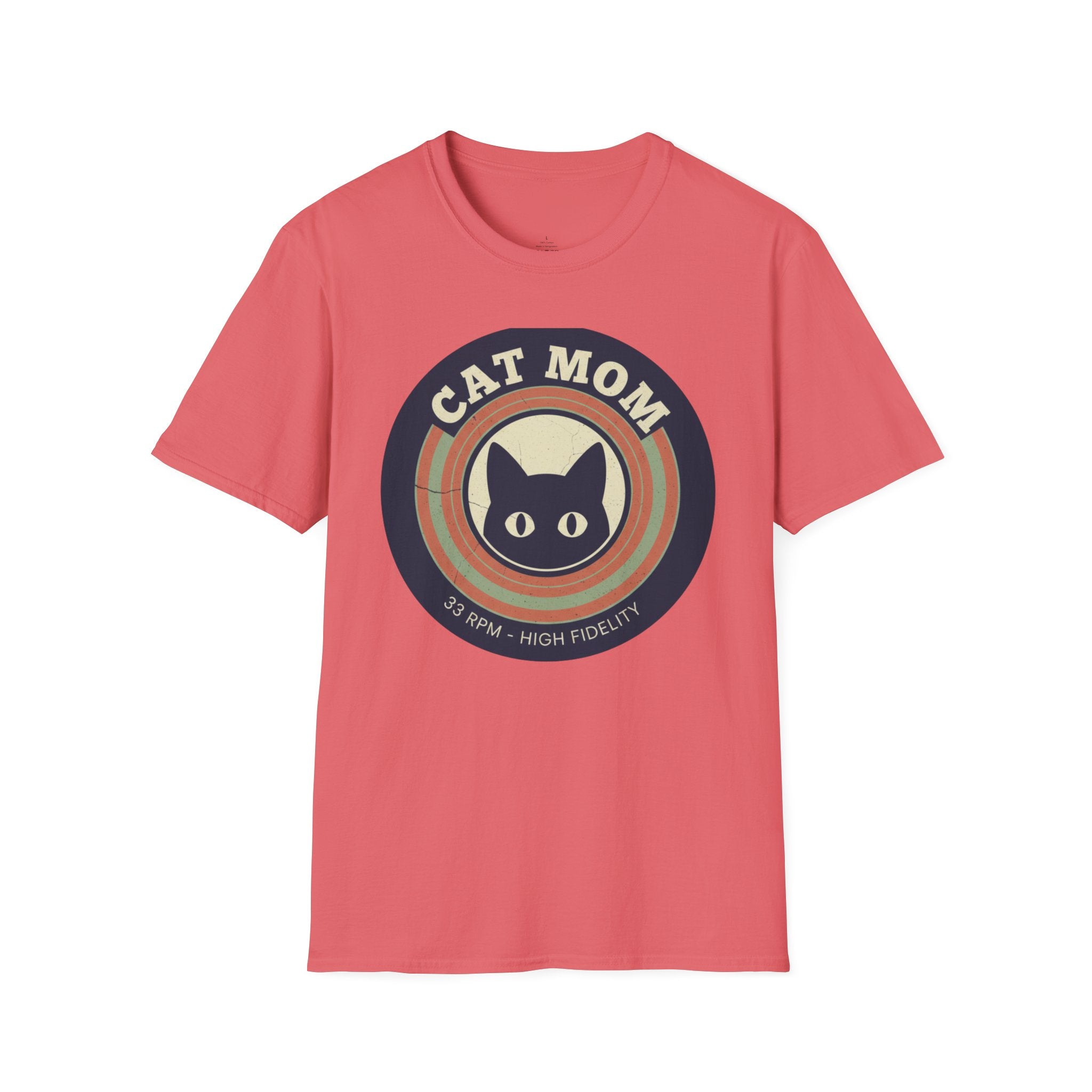 MOM Cat Mom 33 RPM - High Fidelity-Shirt