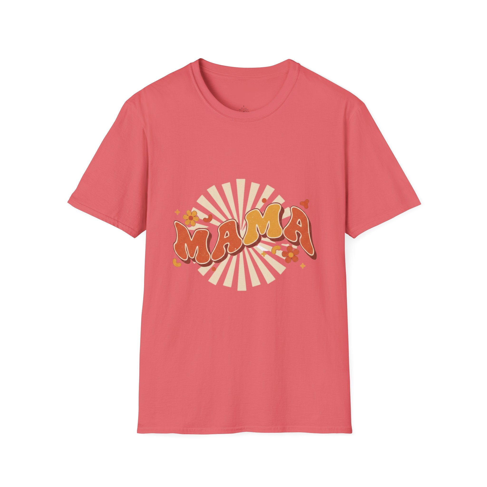 MOM MAMA Retro Sunburst T-Shirt