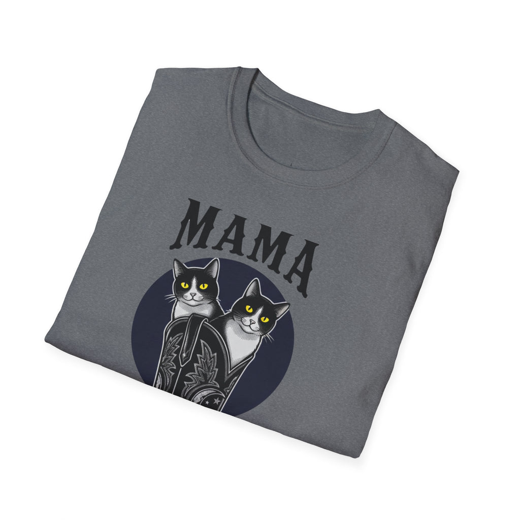 MOM Wild West Whiskers Dark MAMA T-Shirt