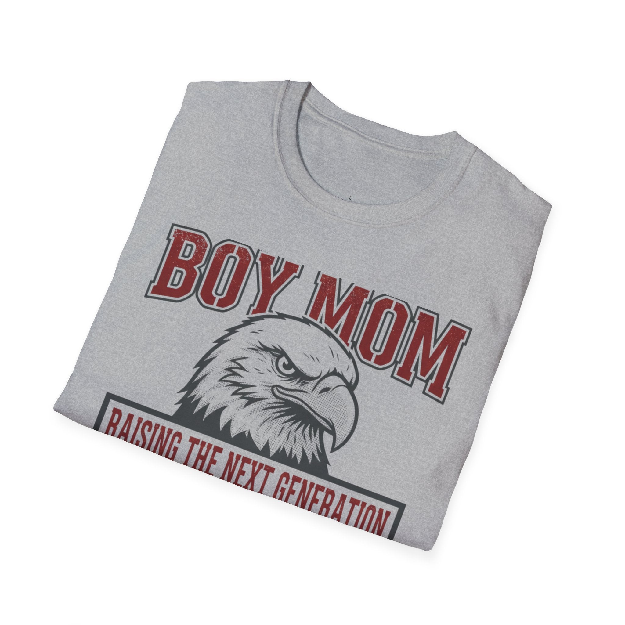 MOM Boy Mom Raising The Next Generation T-Shirt