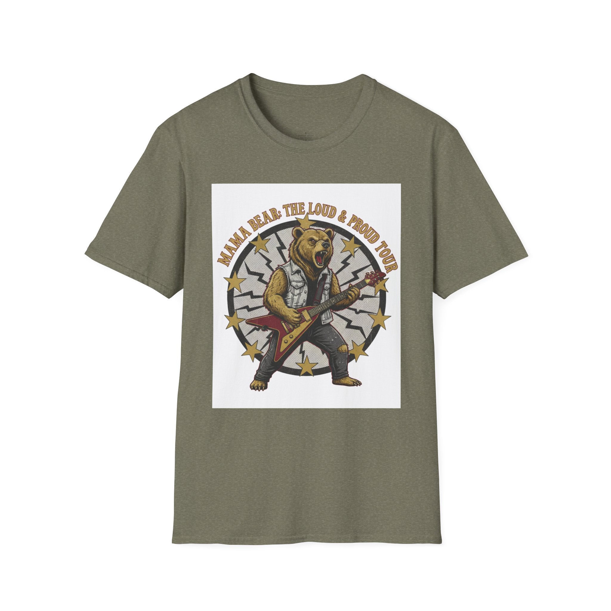 MOM MAMA Bear Loud Proud Tour TShirt