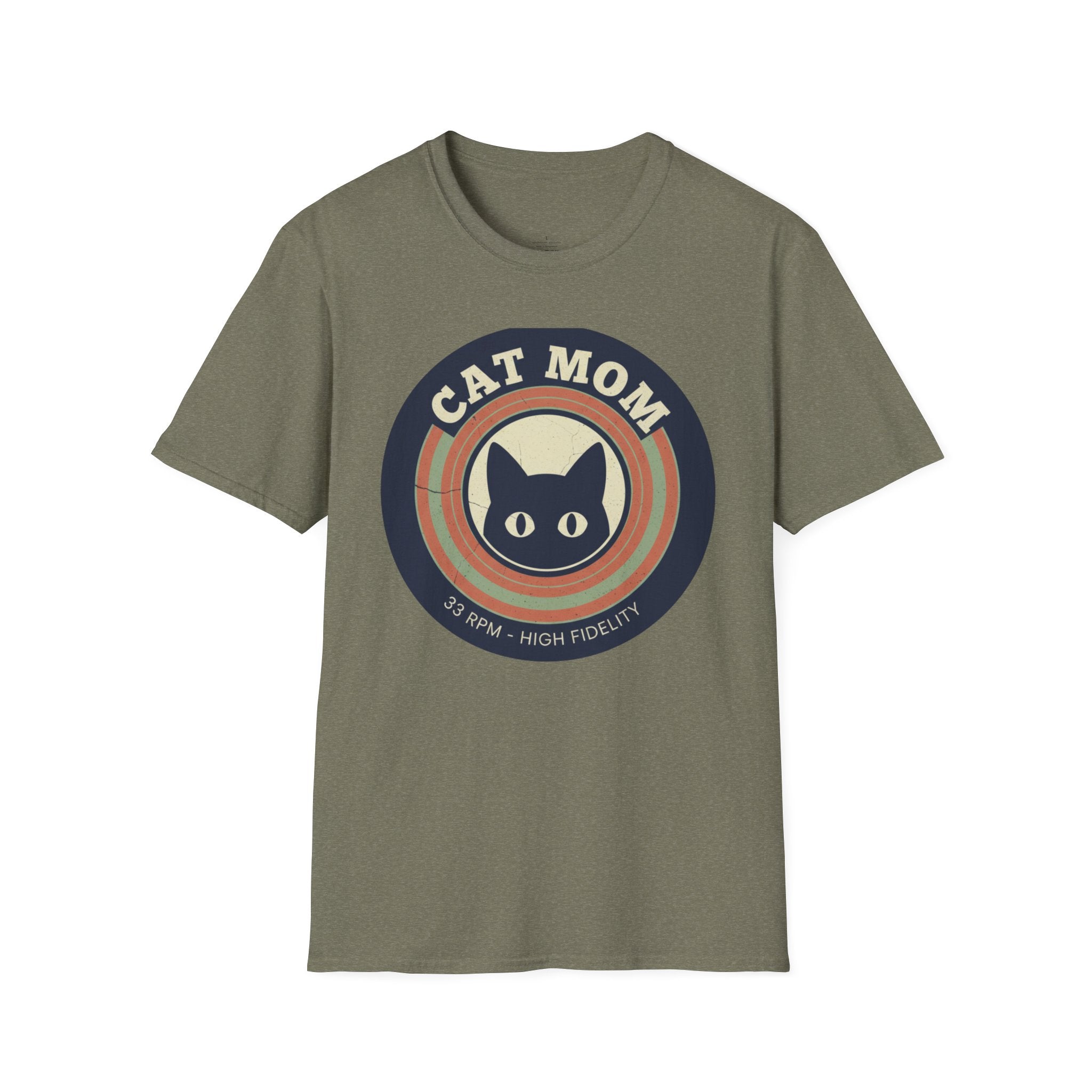 MOM Cat Mom 33 RPM - High Fidelity-Shirt