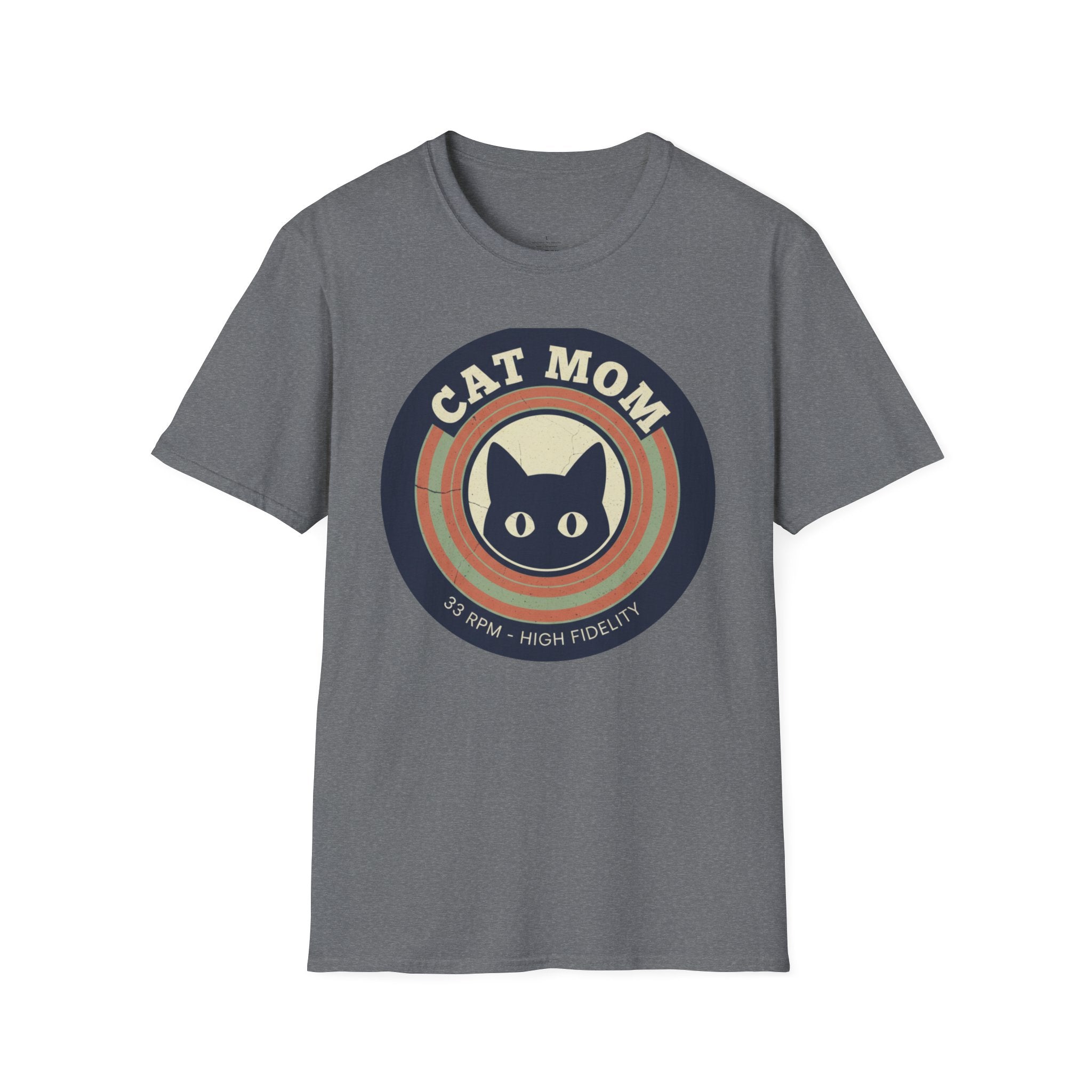 MOM Cat Mom 33 RPM - High Fidelity-Shirt