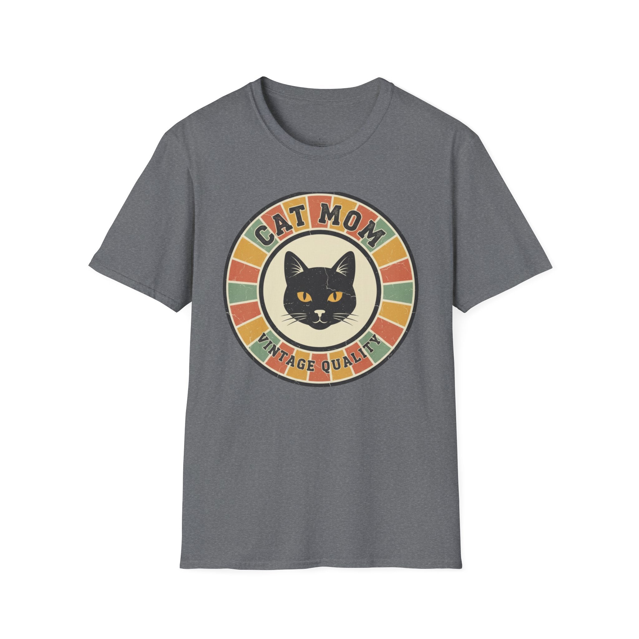 MOM Cat Mom Vintage Quality T-Shirt